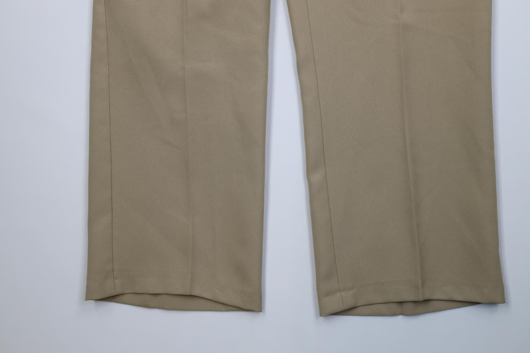 Vintage Vintage 70s Streetwear Flared Wide Leg Chino Pants Beige USA Size US 38 / EU 54 - 4 Thumbnail