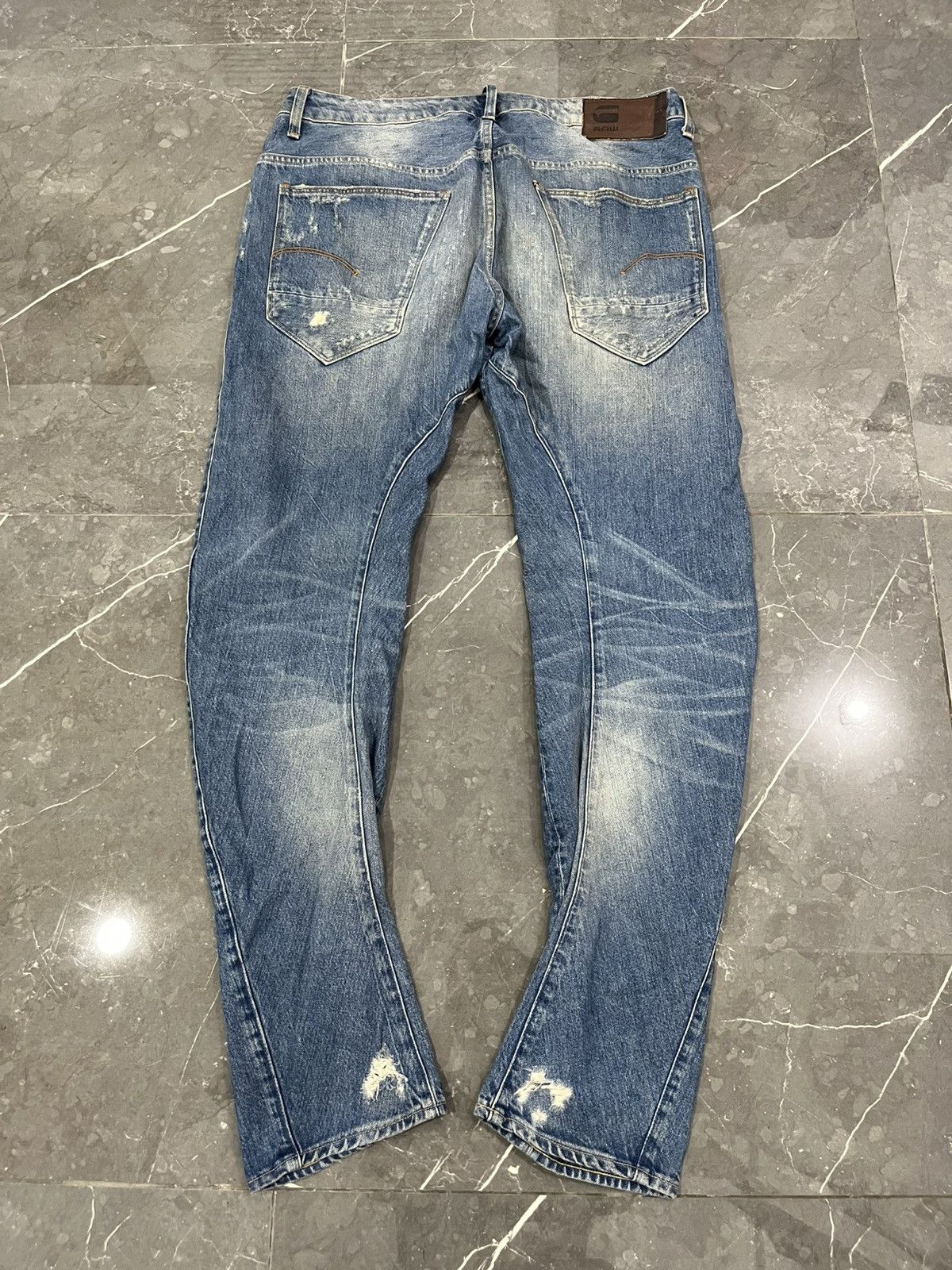 G-Star × Marc Newson G STAR RAW J CUT JEANS ARCHIVE 2009 Size US 34 / EU 50 - 2 Thumbnail