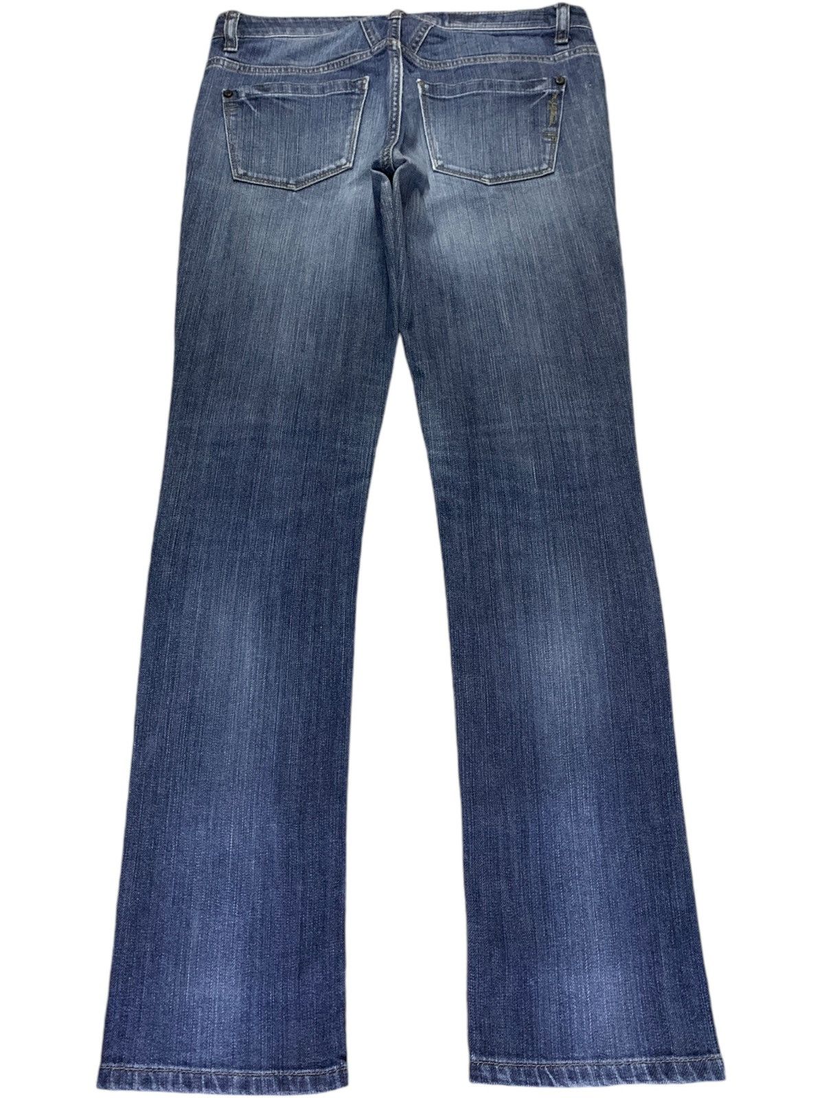 Marithe + Francois Girbaud Vintage Girbaud Distressed Ripped Slim Jeans Size 32" / US 10 / IT 46 - 2 Thumbnail