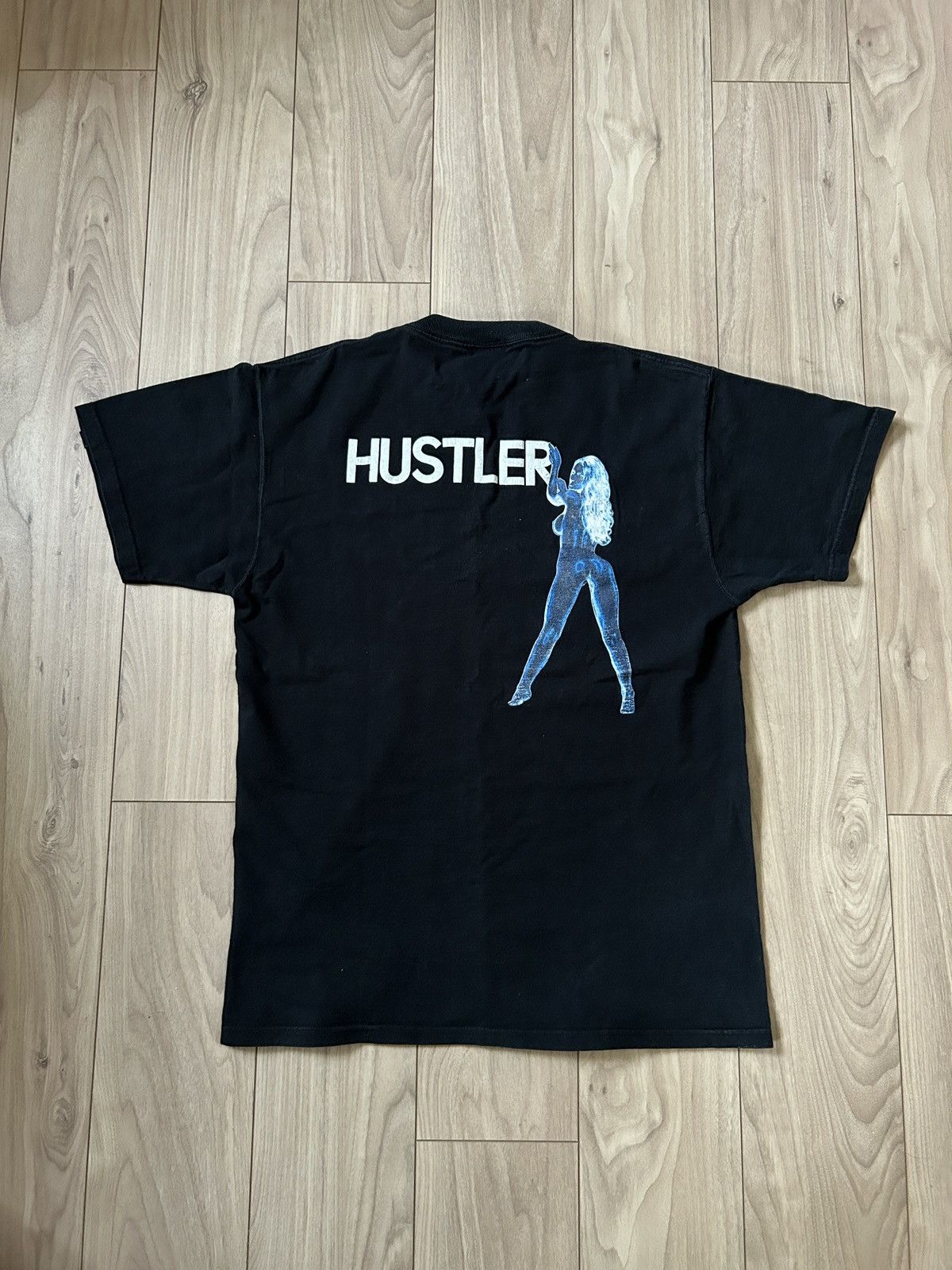 90s hustler Tシャツ 古着 hock ups porn star Hook-Ups × Hot Model Sex × Vintage Vintage Hustler T-shirt
