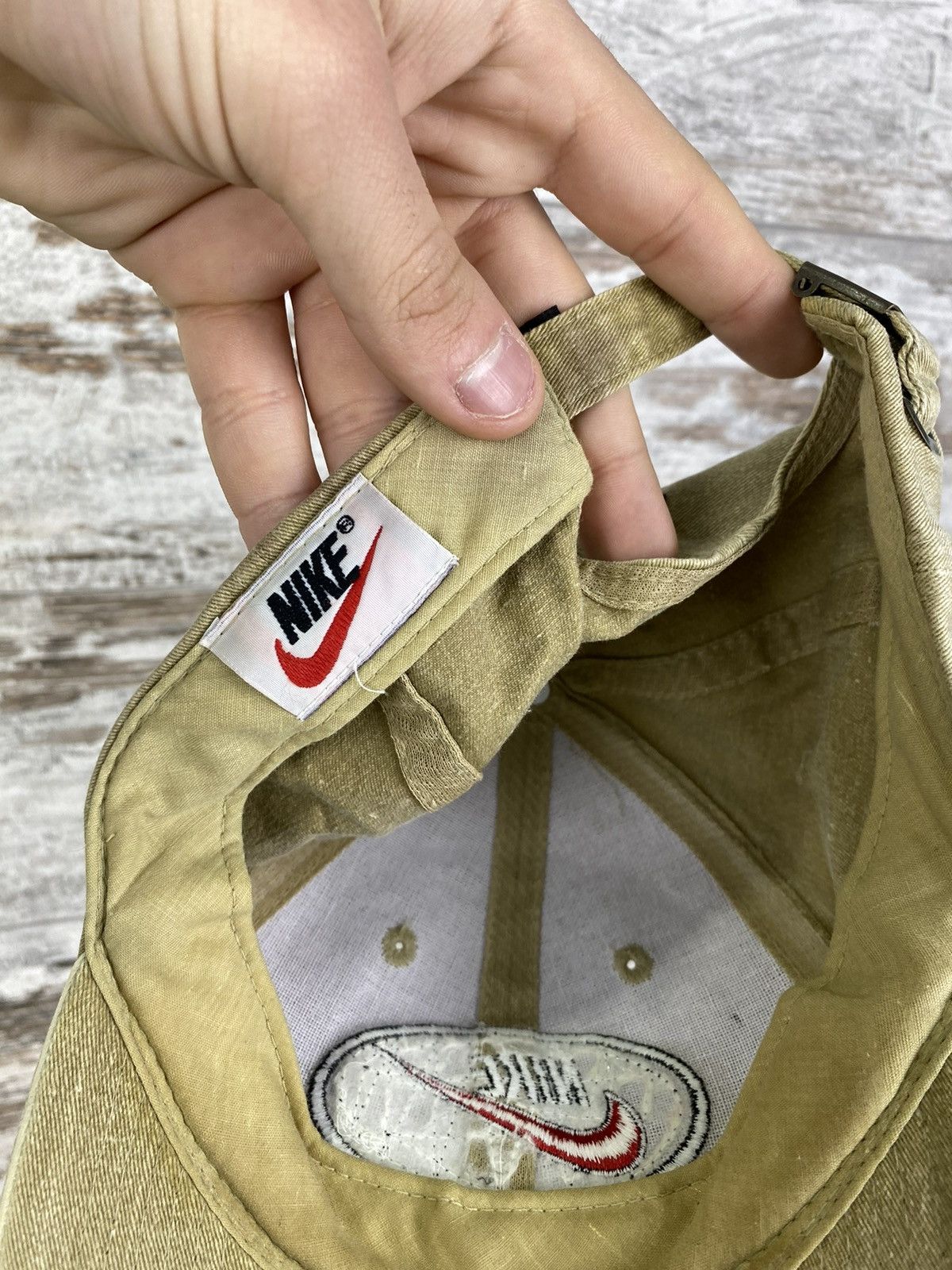 Nike × Vintage Mens Vintage Nike big logo hats cap hat y2k rare swoosh acg Size ONE SIZE - 8 Thumbnail