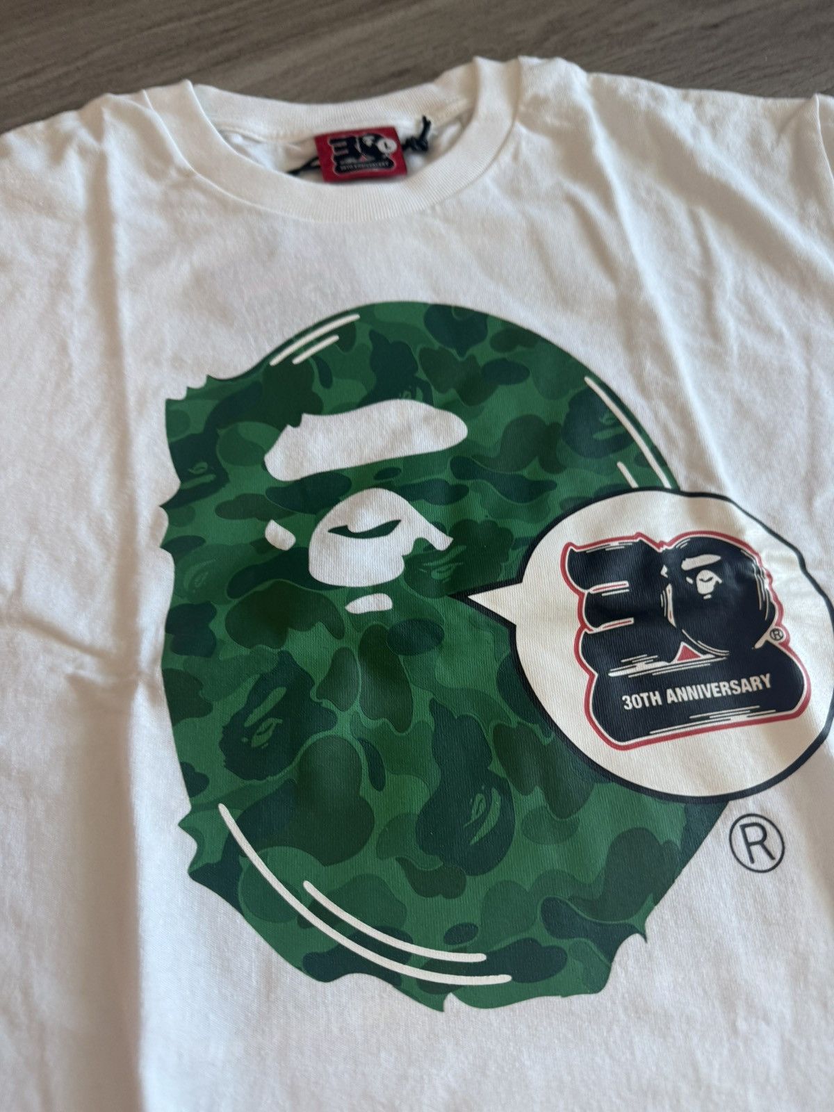 Bape Bape Shibuya 30th Anniversary Ape Head Tee Size US L / EU 52-54 / 3 - 2 Thumbnail