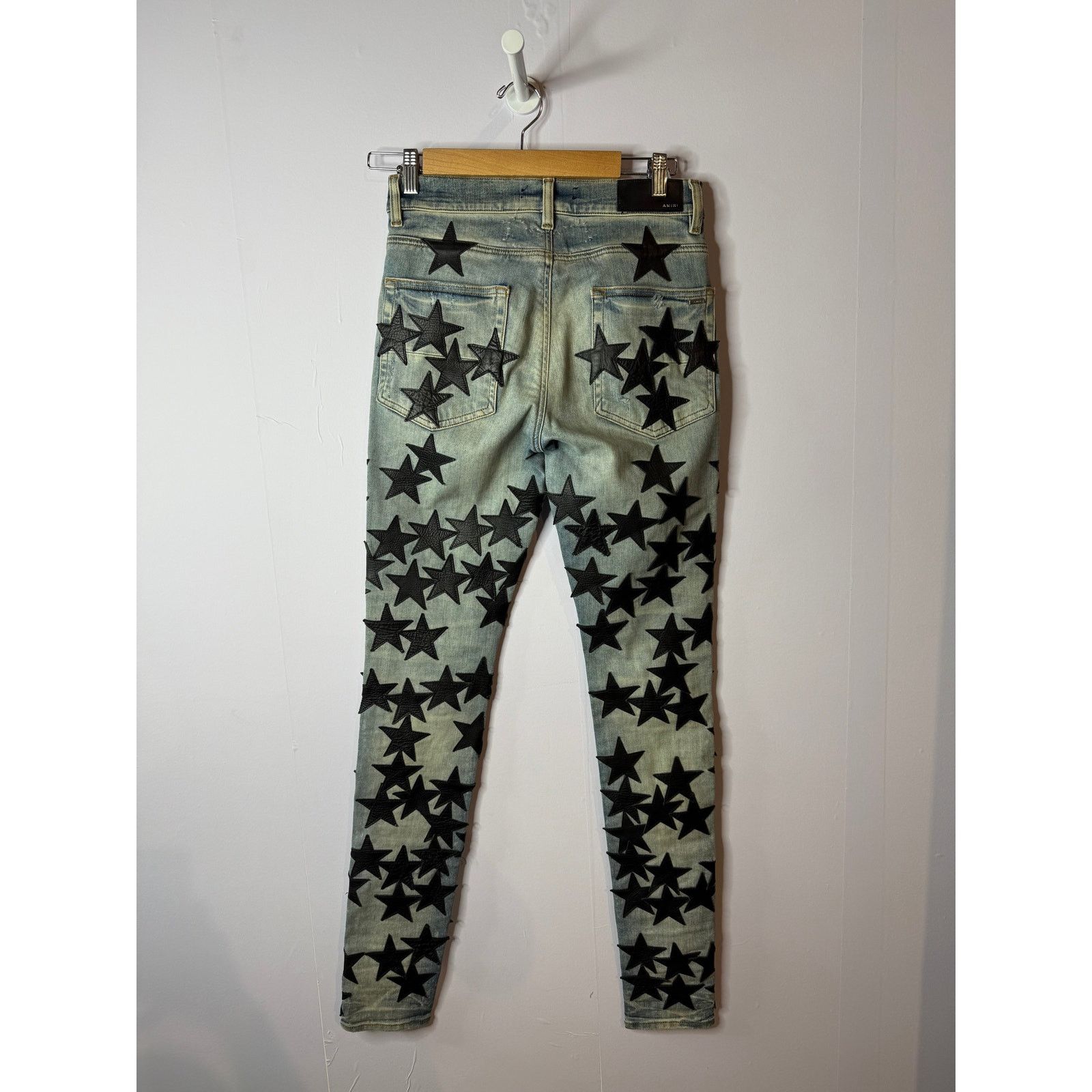 Amiri Amiri Chemist Black Star Jeans 30 Used Size US 30 / EU 46 - 2 Thumbnail