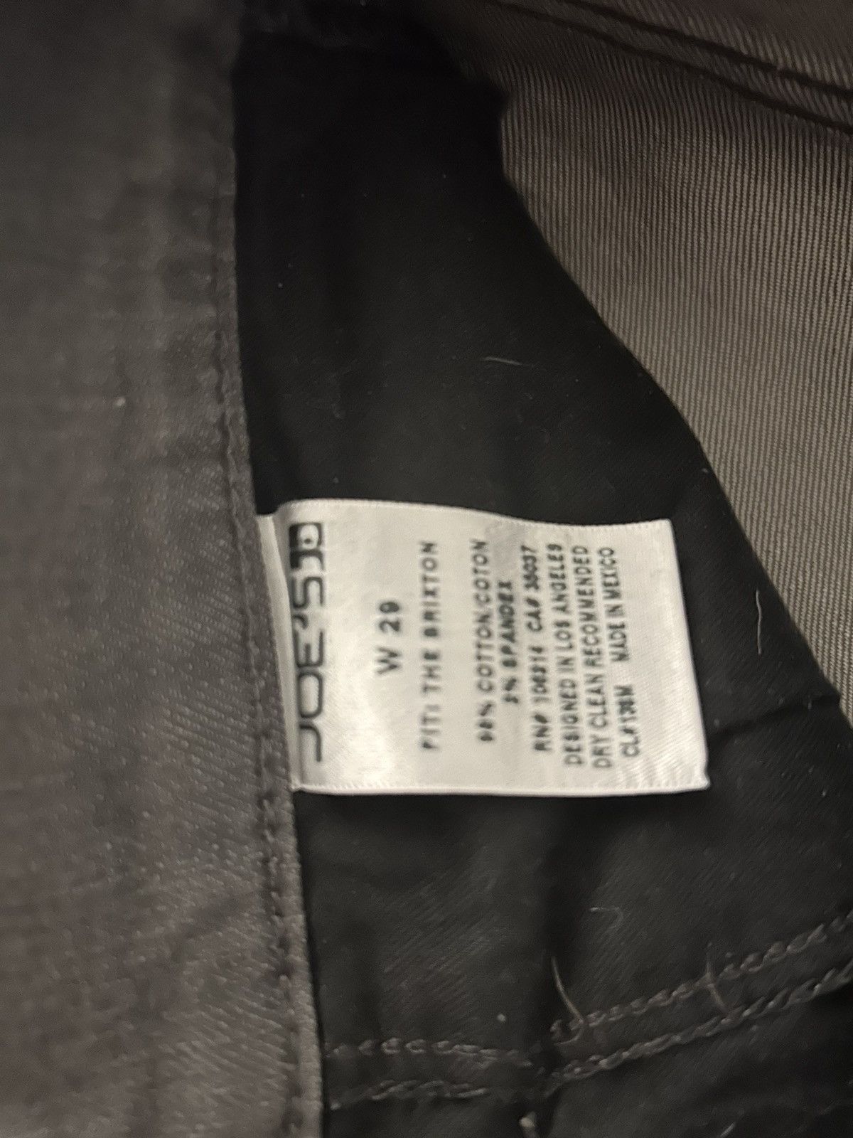 Joe's Distressed joes denim black gray Size US 29 - 4 Thumbnail
