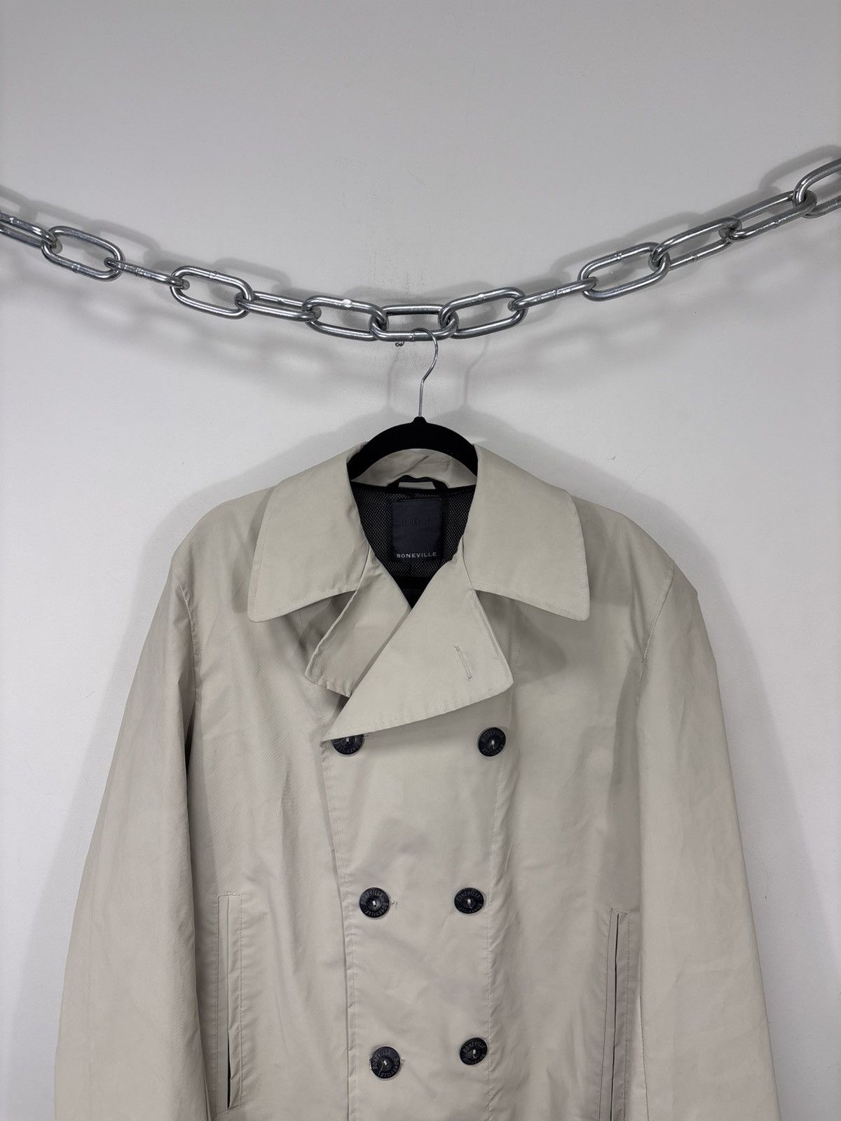 Boneville Vintage Boneville Massimo Osti Tech Double Breasted Coat Size US M / EU 48-50 / 2 - 4 Thumbnail
