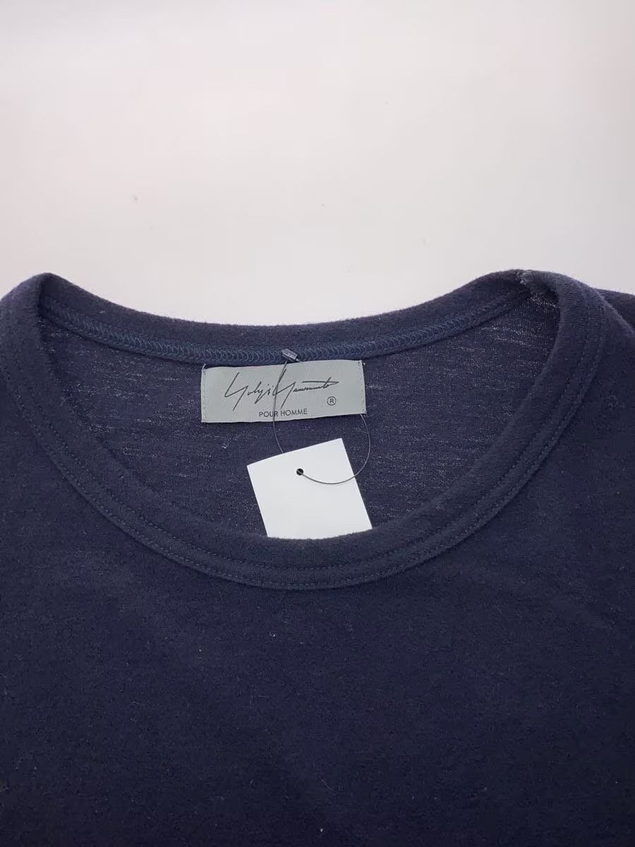 Yohji Yamamoto yohji yamamoto POUR HOMME wool long-sleeved tee HE-T04-170 Size US M / EU 48-50 / 2 - 6 Thumbnail