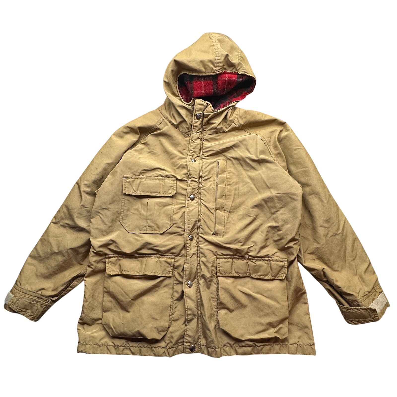 Woolrich Woolen Mills VTG Woolrich Field Coat Parka Jacket Womens Large Wool Lined Size L / US 10 / IT 46 - 1 Thumbnail