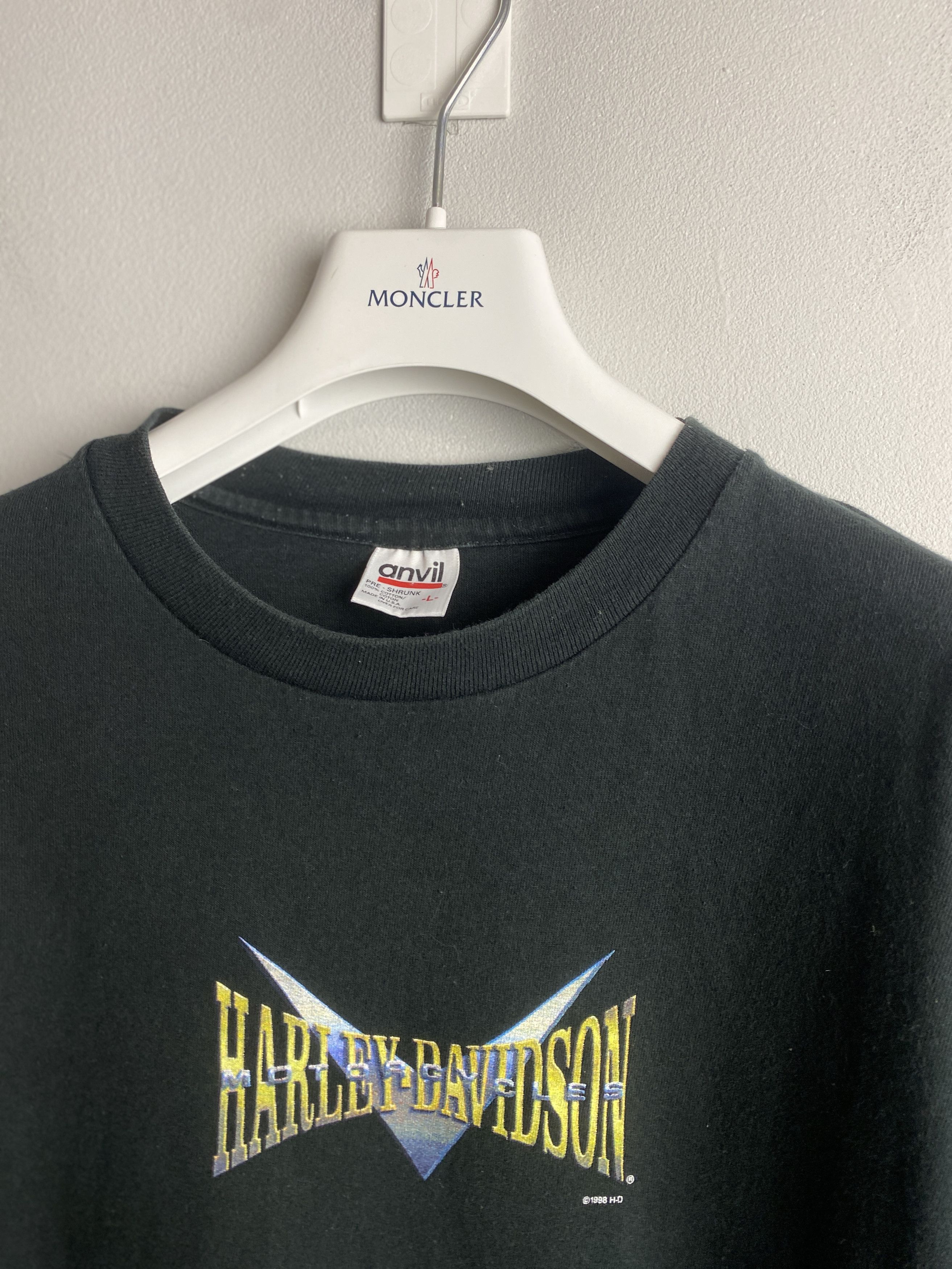 Harley Davidson × Vintage Harley Davidson 1998 vintage long sleeve t-shirt tee Size US L / EU 52-54 / 3 - 2 Thumbnail