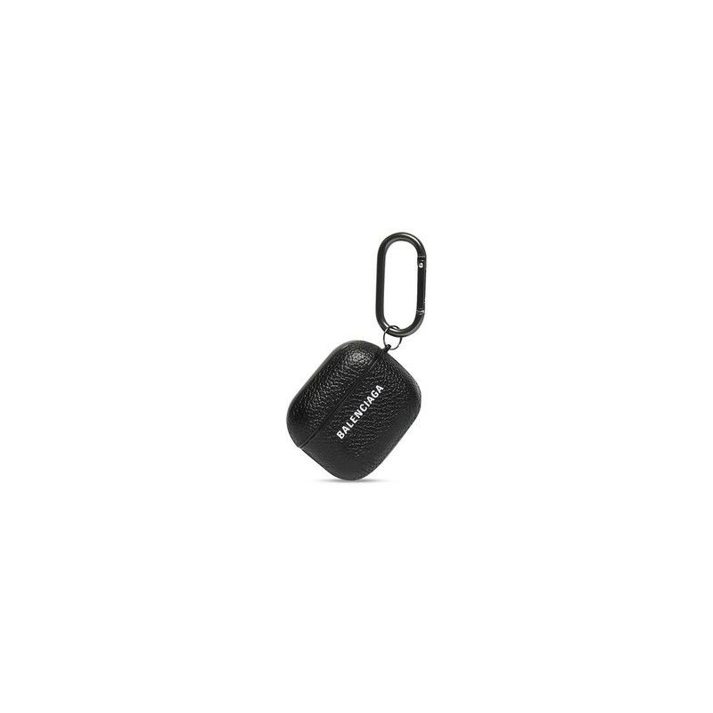 Balenciaga o1srvl11e0526 Size: OS / Cash Hard Earpods Case in Black Size ONE SIZE - 1 Thumbnail