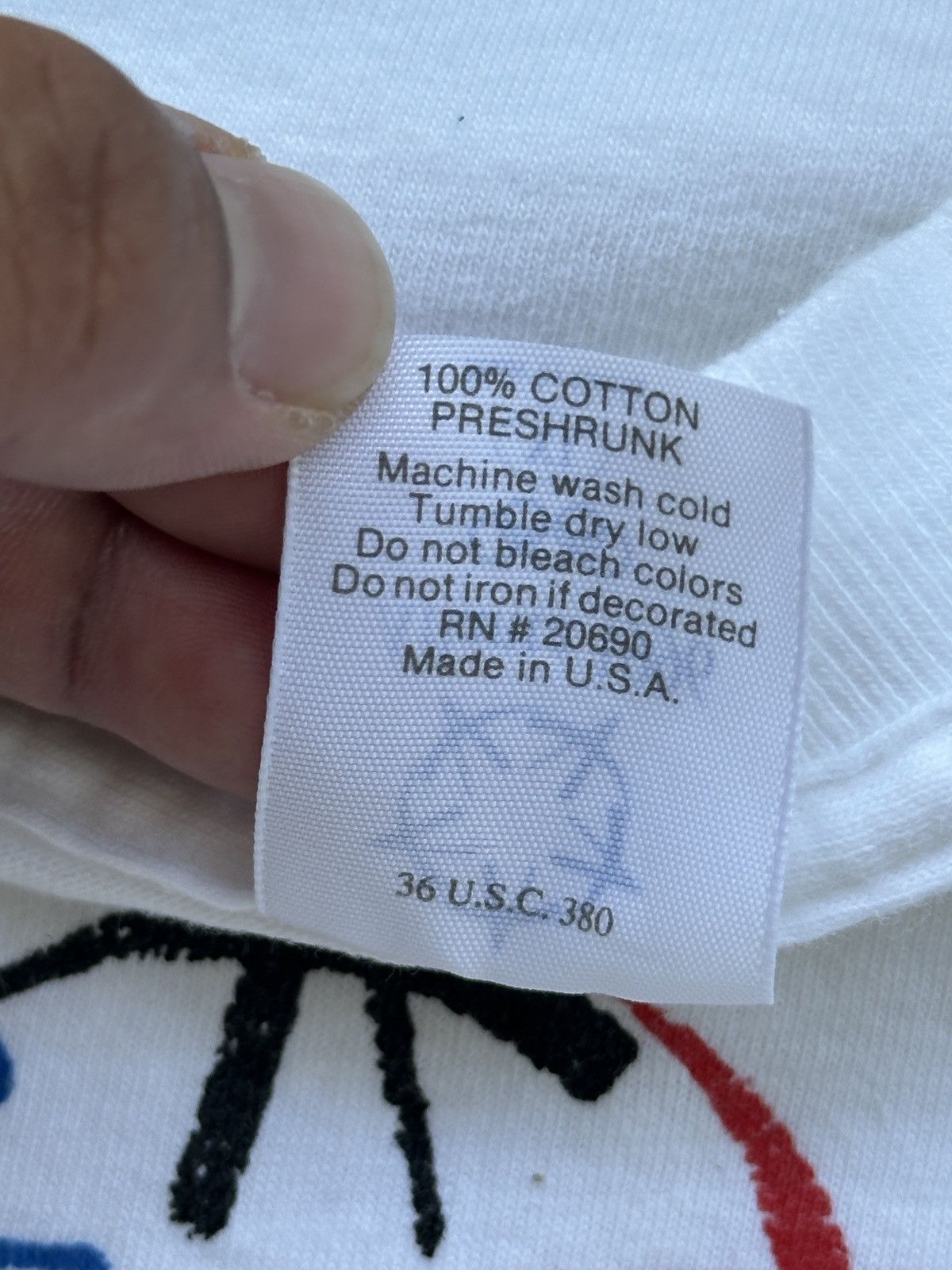 USA Olympics × Vintage Vintage Olympic USA "Atlanta 1996" T-shirt Size US XL / EU 56 / 4 - 5 Thumbnail