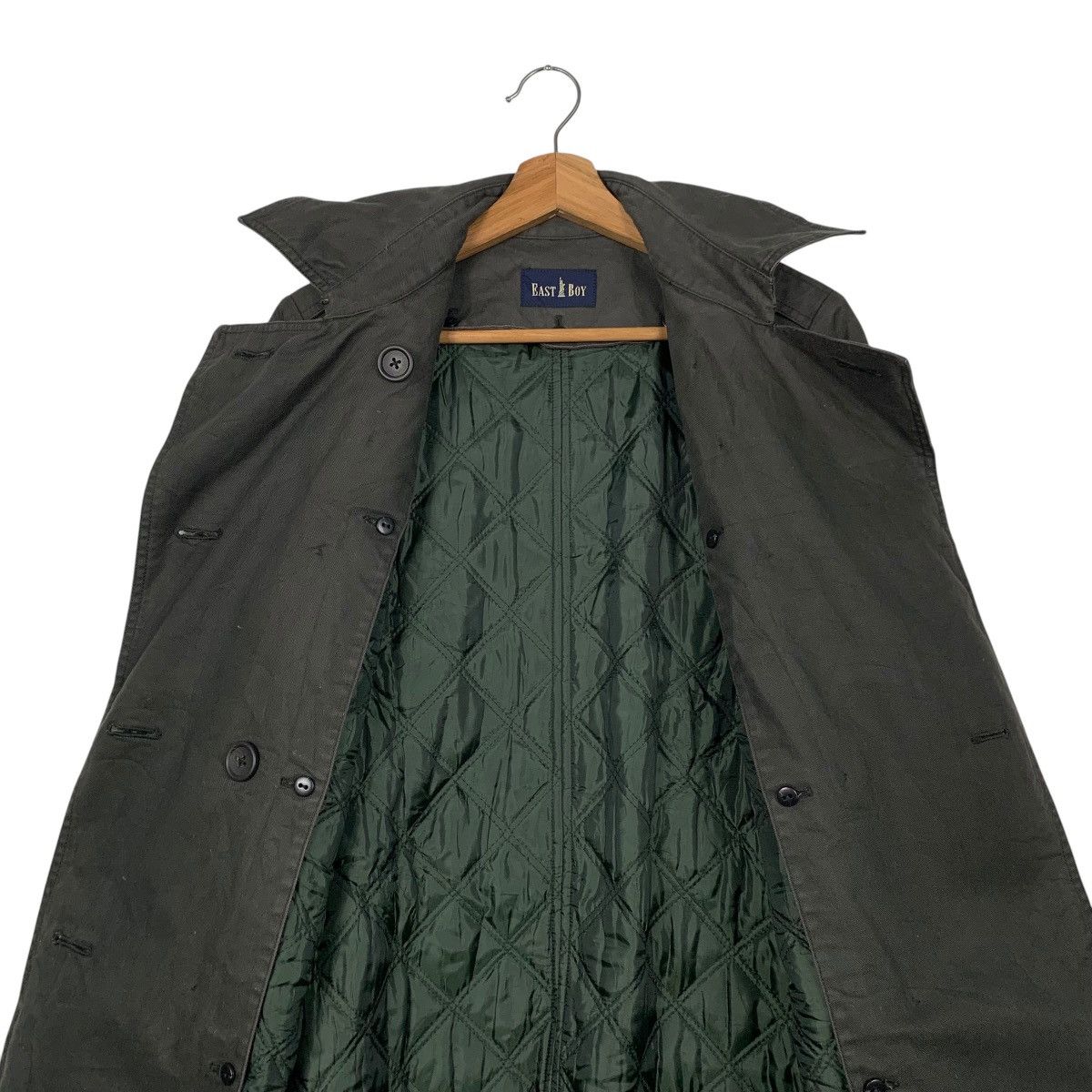 Japanese Brand Japanese Brand East Boy Double Breasted Trench Coat Size S / US 4 / IT 40 - 13 Thumbnail