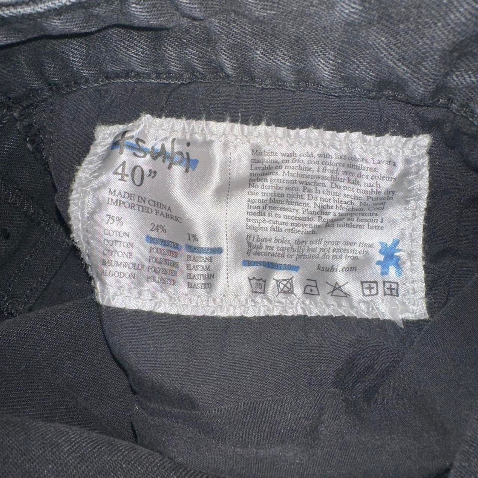 Ksubi Size 40 ksubi selvedge denim Size US 40 / EU 56 - 6 Thumbnail