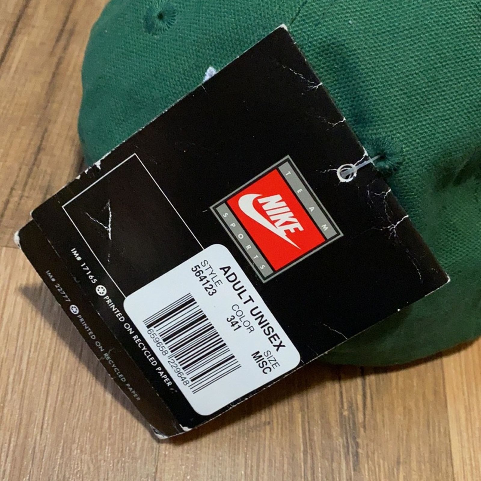Nike 90s Nike Green Bay Packers NFL Hat Size ONE SIZE - 9 Thumbnail