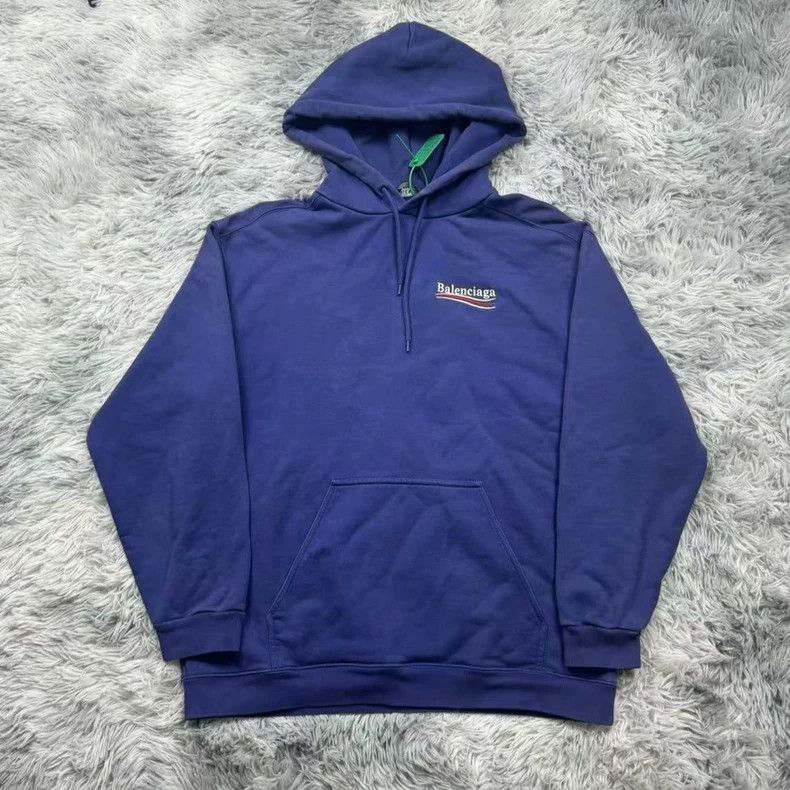 Balenciaga Balenciaga Embroidered Cola Sweatshirt 2503-Nextarrow Size US L / EU 52-54 / 3 - 1 Thumbnail