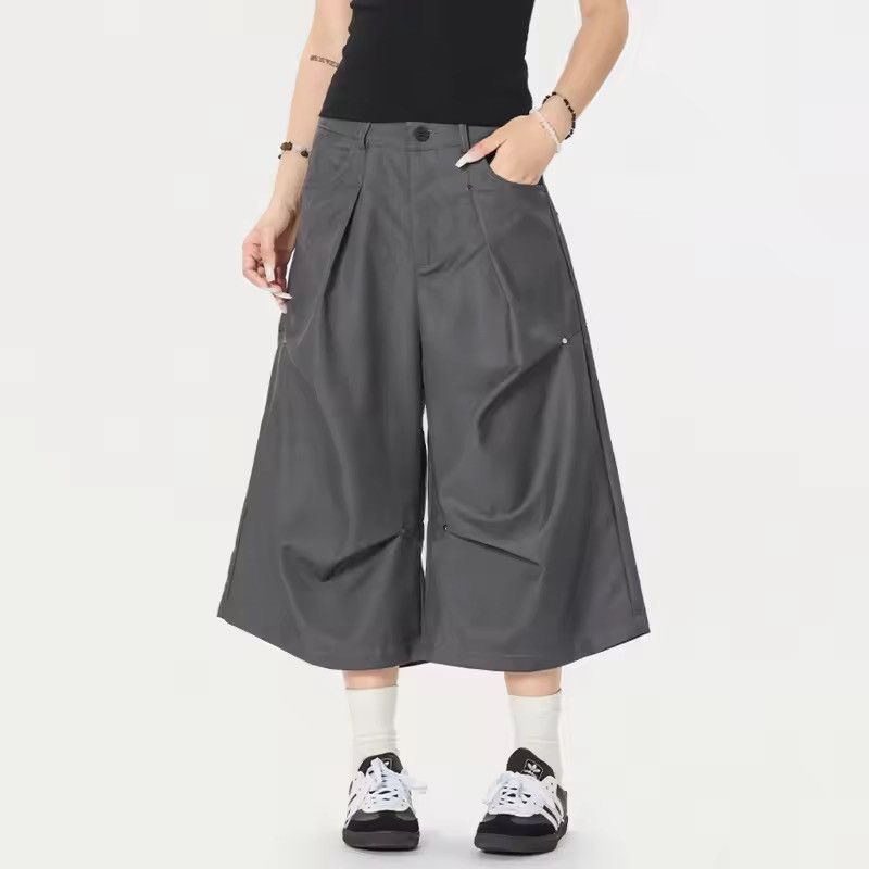 Japanese Brand Wide Leg Seven Quarter Pant Size US 28 / EU 44 - 1 Thumbnail