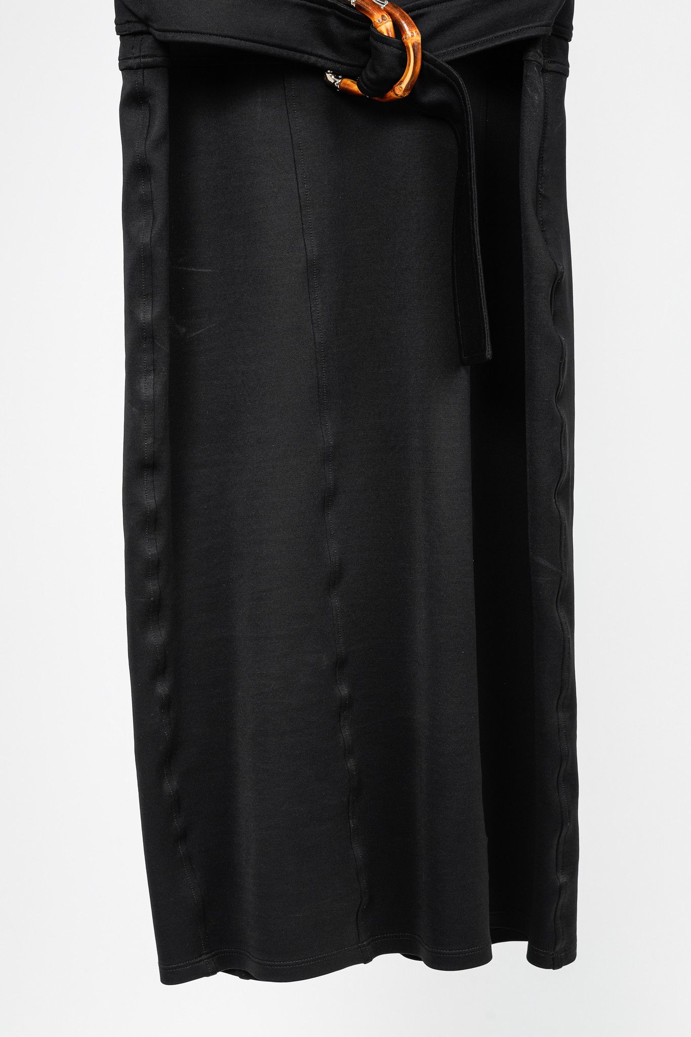 Gucci Gucci Resort 2007 Black Jersey Horsebit-Buckle Dress Size M / US 6-8 / IT 42-44 - 5 Thumbnail