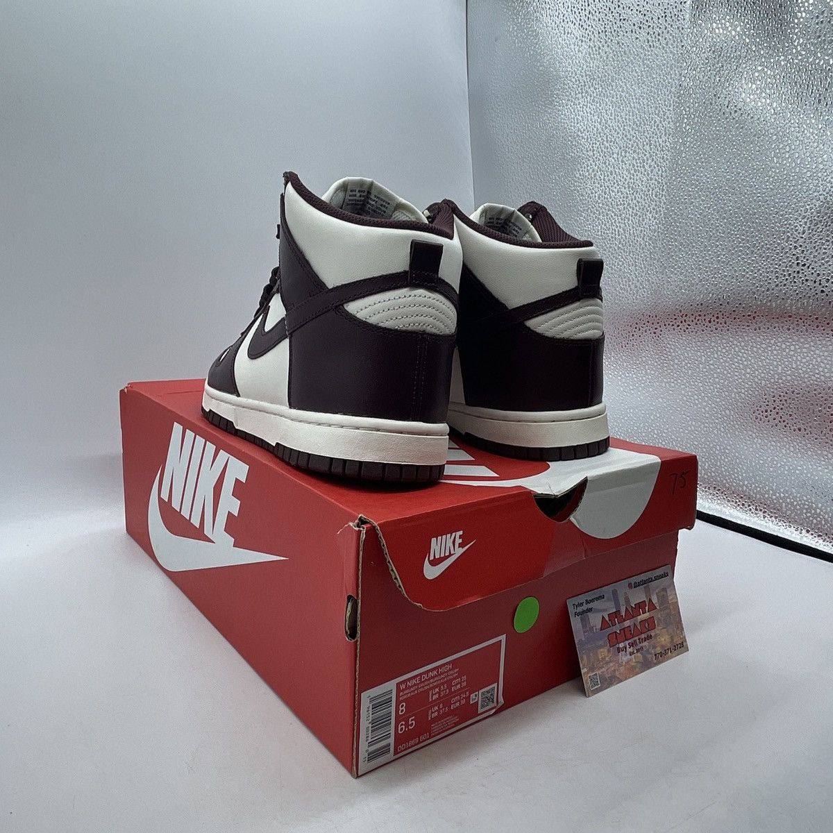 Nike Wmns dunk high burgundy crush Size US 8 / IT 38 - 4 Thumbnail