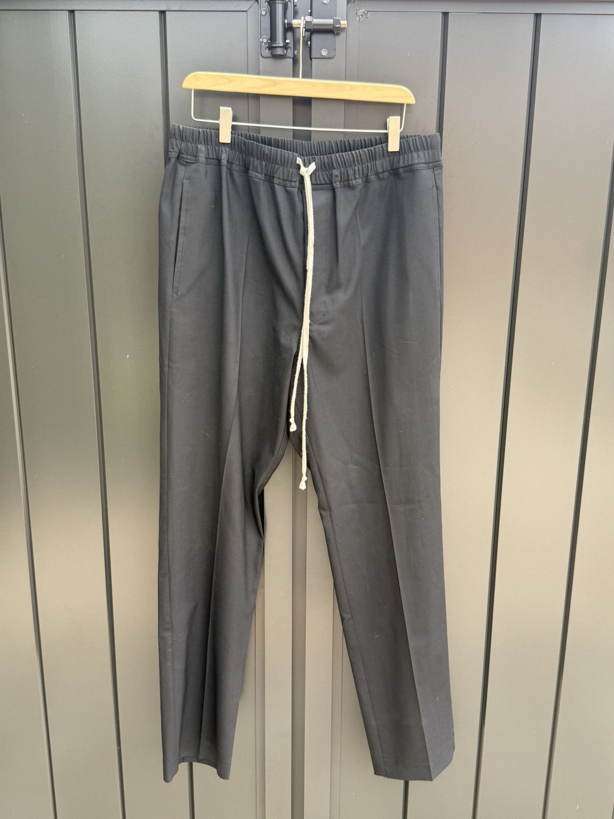 Rick Owens Rick Owens Strobe FW22 wool pants Size US 34 / EU 50 - 1 Thumbnail