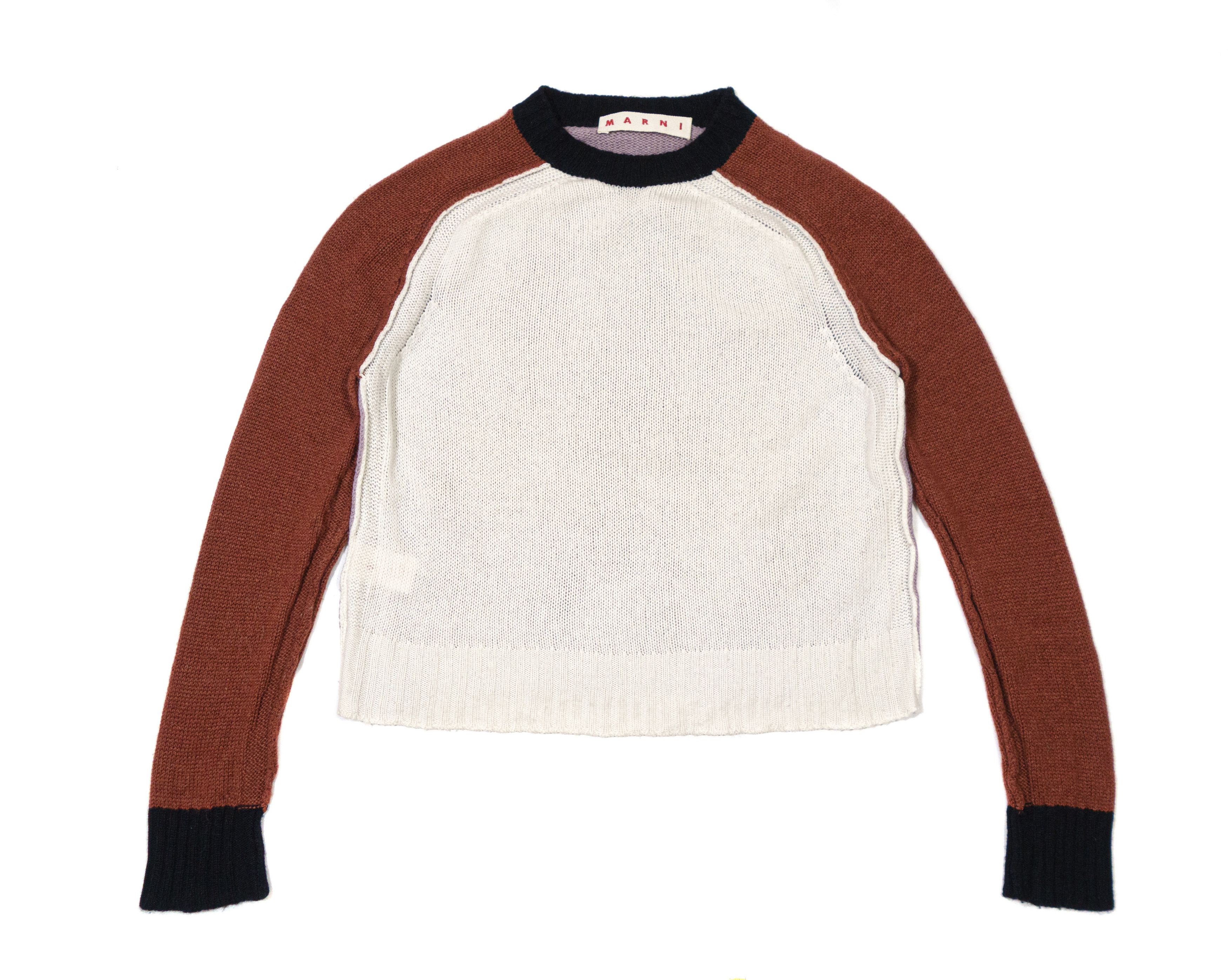 Marni Color Blocks Cashmere Knit Size S / US 4 / IT 40 - 1 Thumbnail