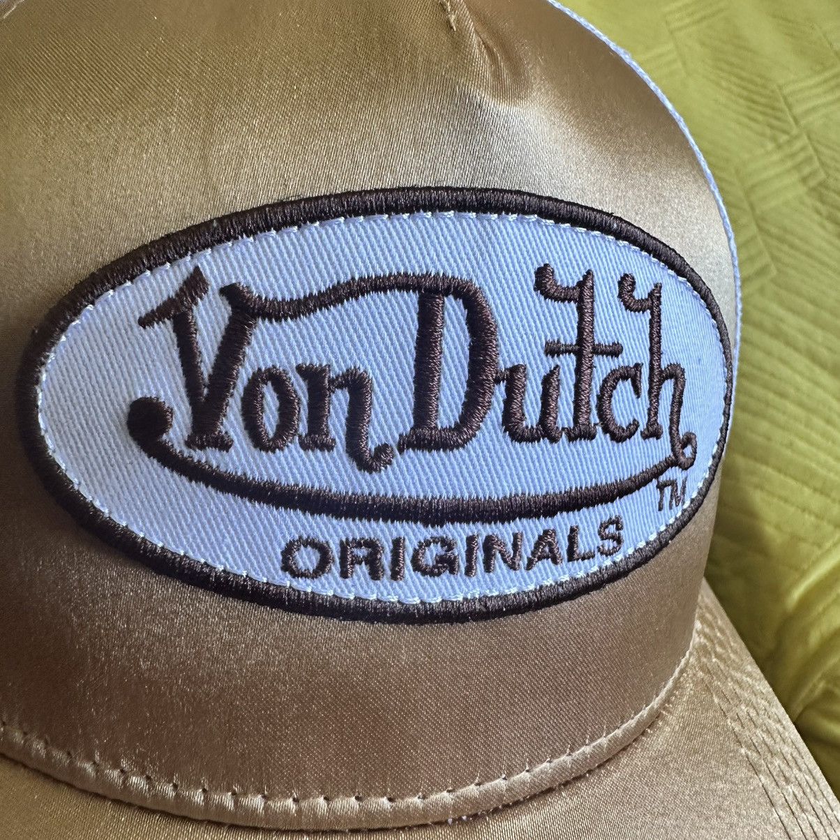 Von Dutch Von Dutch Rare Gold Cap Hat Grail streetwear Travis Scott Size ONE SIZE - 2 Thumbnail