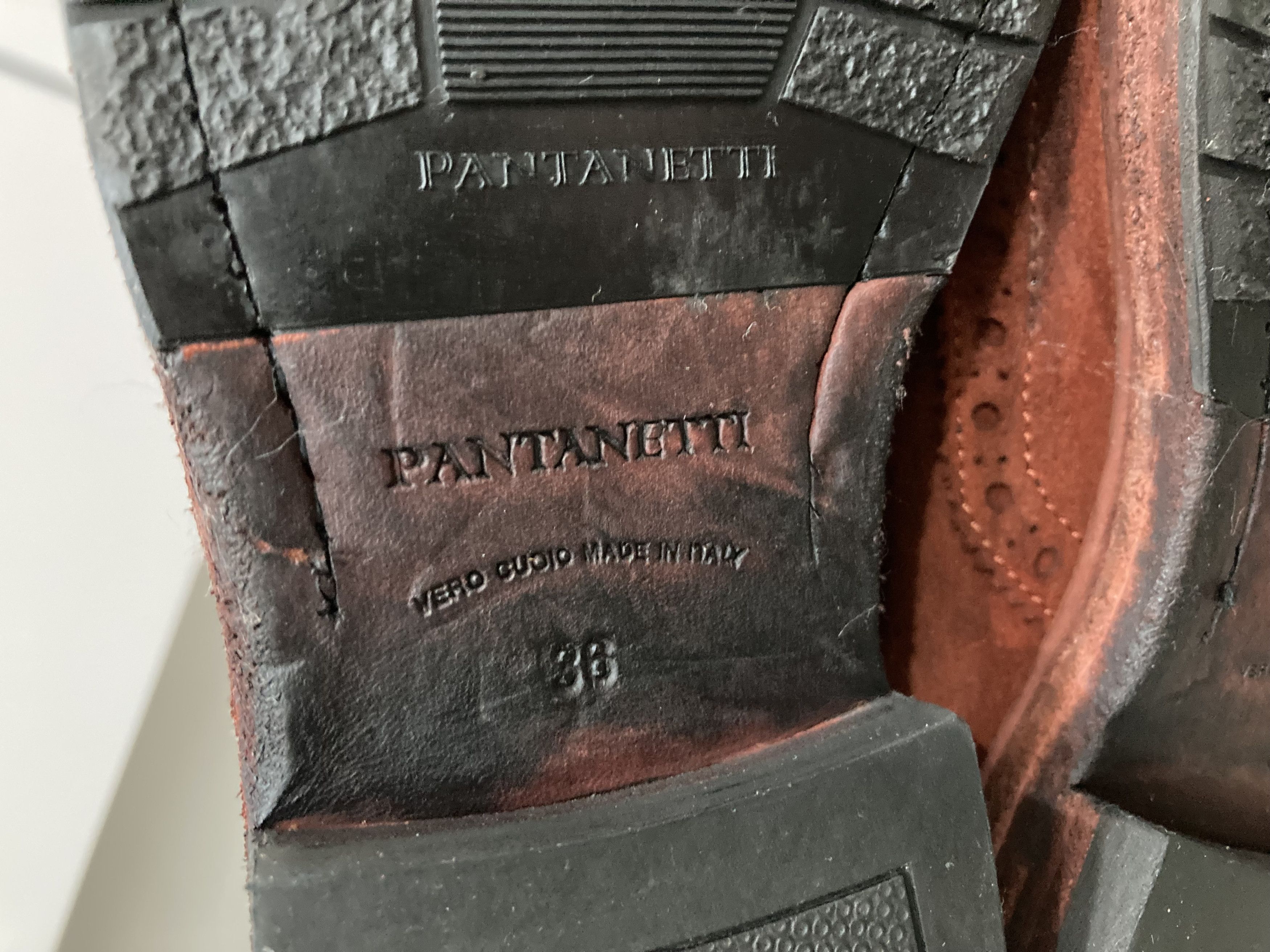 Other PANTANETTI Ankle Oxford suede boots size 6. Size US 6 / IT 36 - 4 Thumbnail
