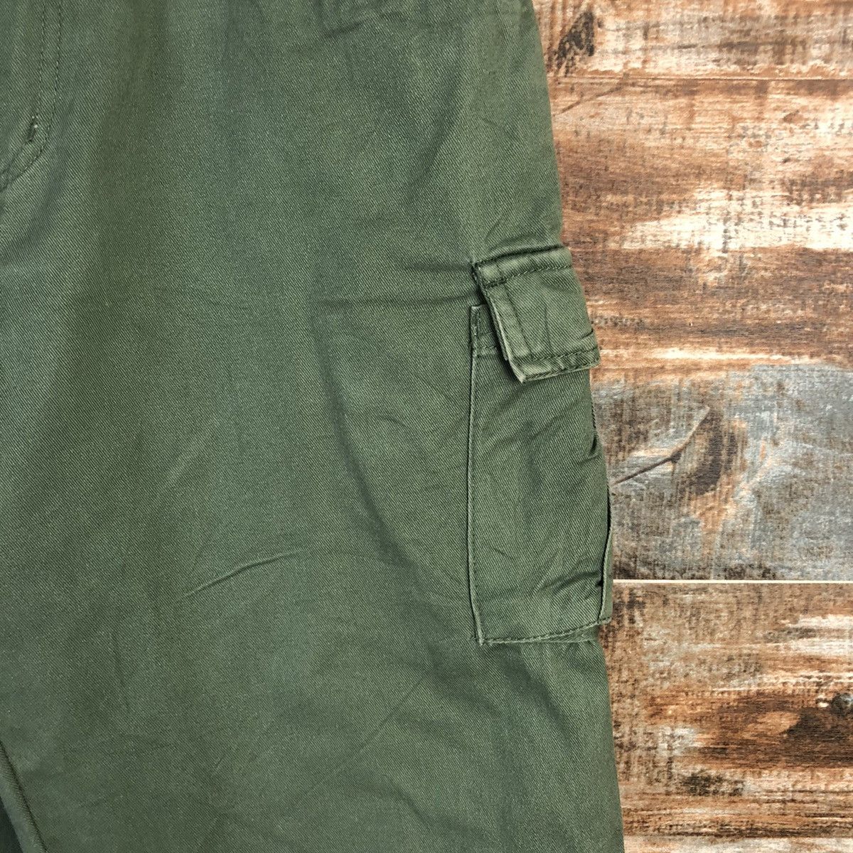 Japanese Brand DL Japanese Brand Green Cargo Multipocket Pants #C630 Size US 26 / EU 42 - 10 Thumbnail