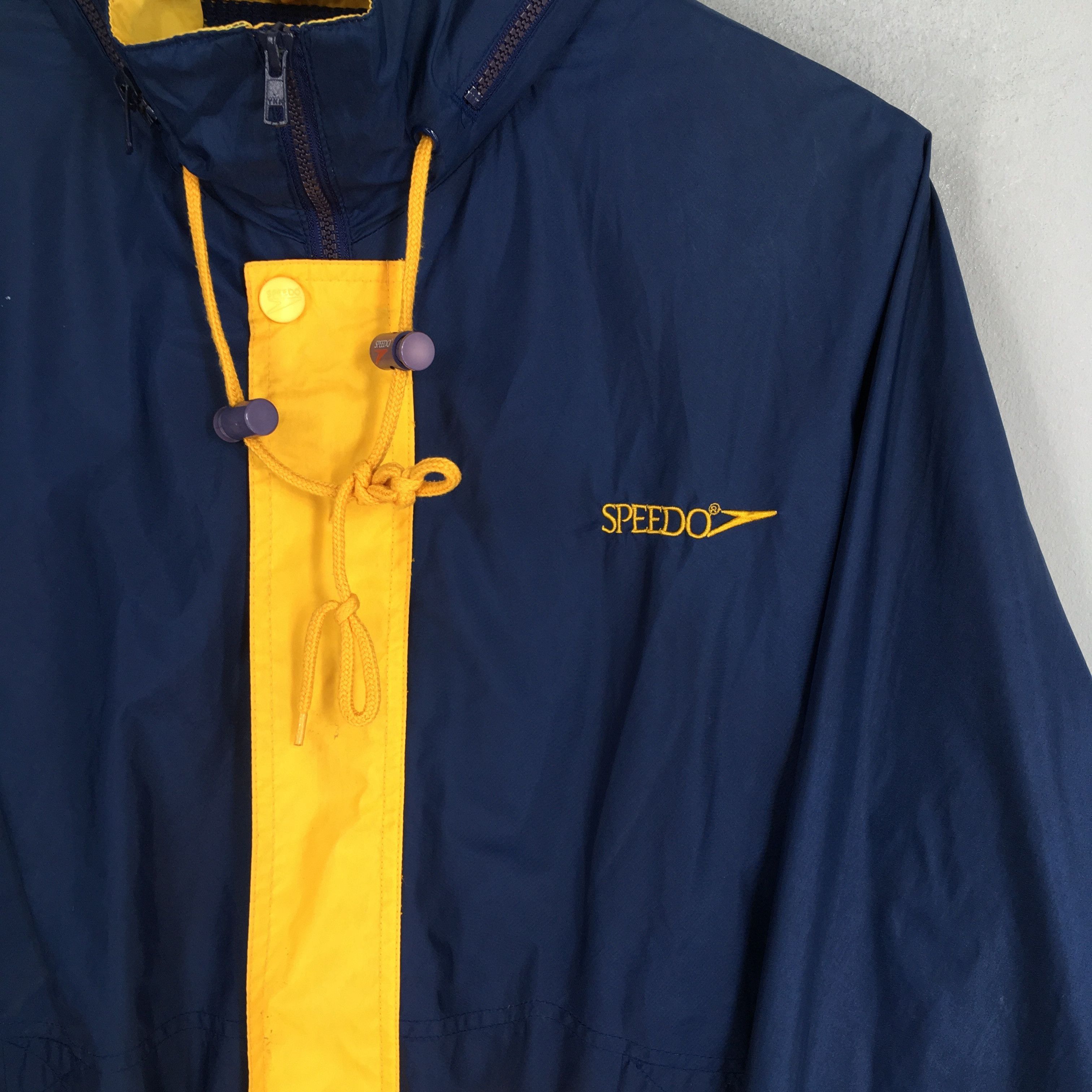 Speedo Vintage Speedo Usa Windbreaker Jacket Medium Size US M / EU 48-50 / 2 - 5 Thumbnail