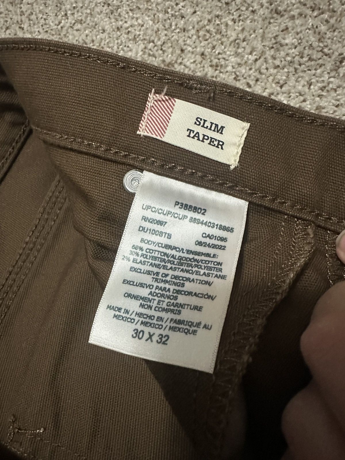 Dickies Dickies Slim Taper pants 30 x 32 Size US 30 / EU 46 - 4 Thumbnail