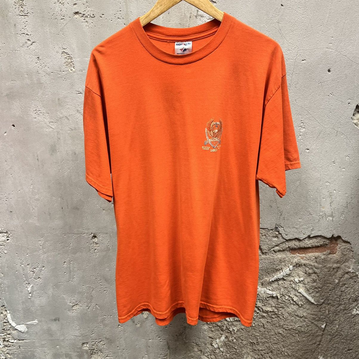Vintage Vintage 2003 Bike Week Orange Short Sleeve T-Shirt XL Size US XL / EU 56 / 4 - 4 Thumbnail