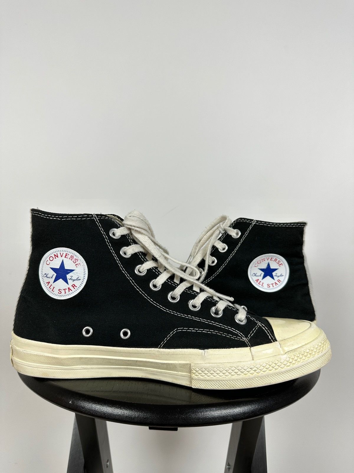 Comme des Garcons Comme Des Garçons x Chuck Taylor Converse All Star Hi Top Size US 10 / EU 43 - 5 Thumbnail