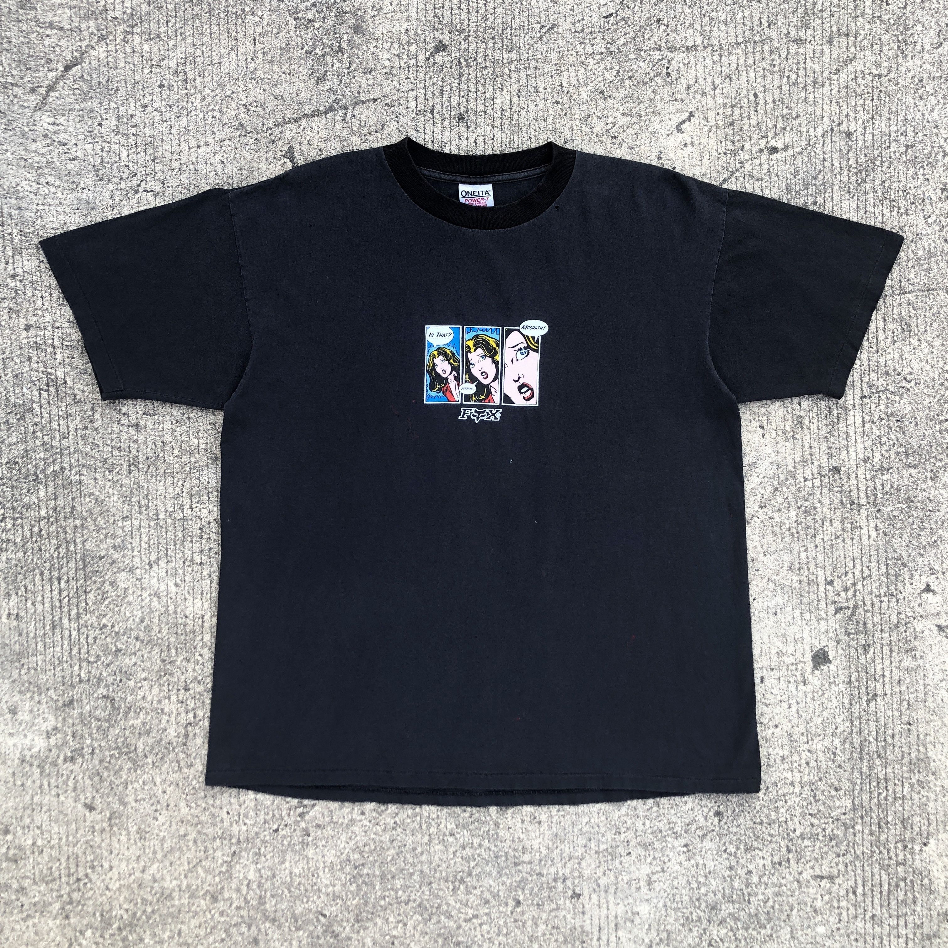 Fox Racing Vintage 90s Fox Racing Jeremy Mcgrath Tee Size US XL / EU 56 / 4 - 3 Thumbnail