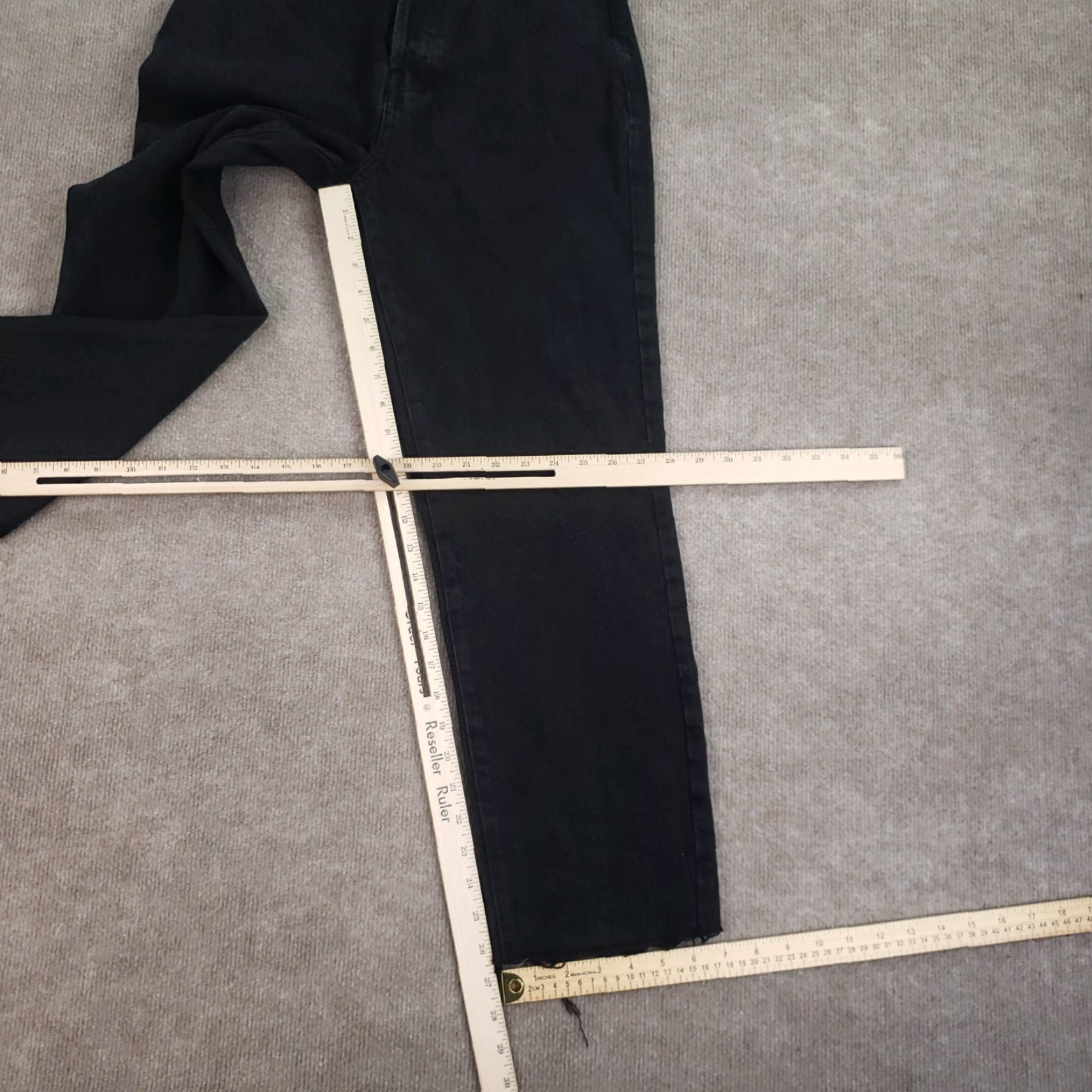 Pacsun Pacsun Womens High Rise Straight Leg Jeans Size 26 26x26 Extra Large XL Black Size 26" / US 2 / IT 38 - 2 Thumbnail