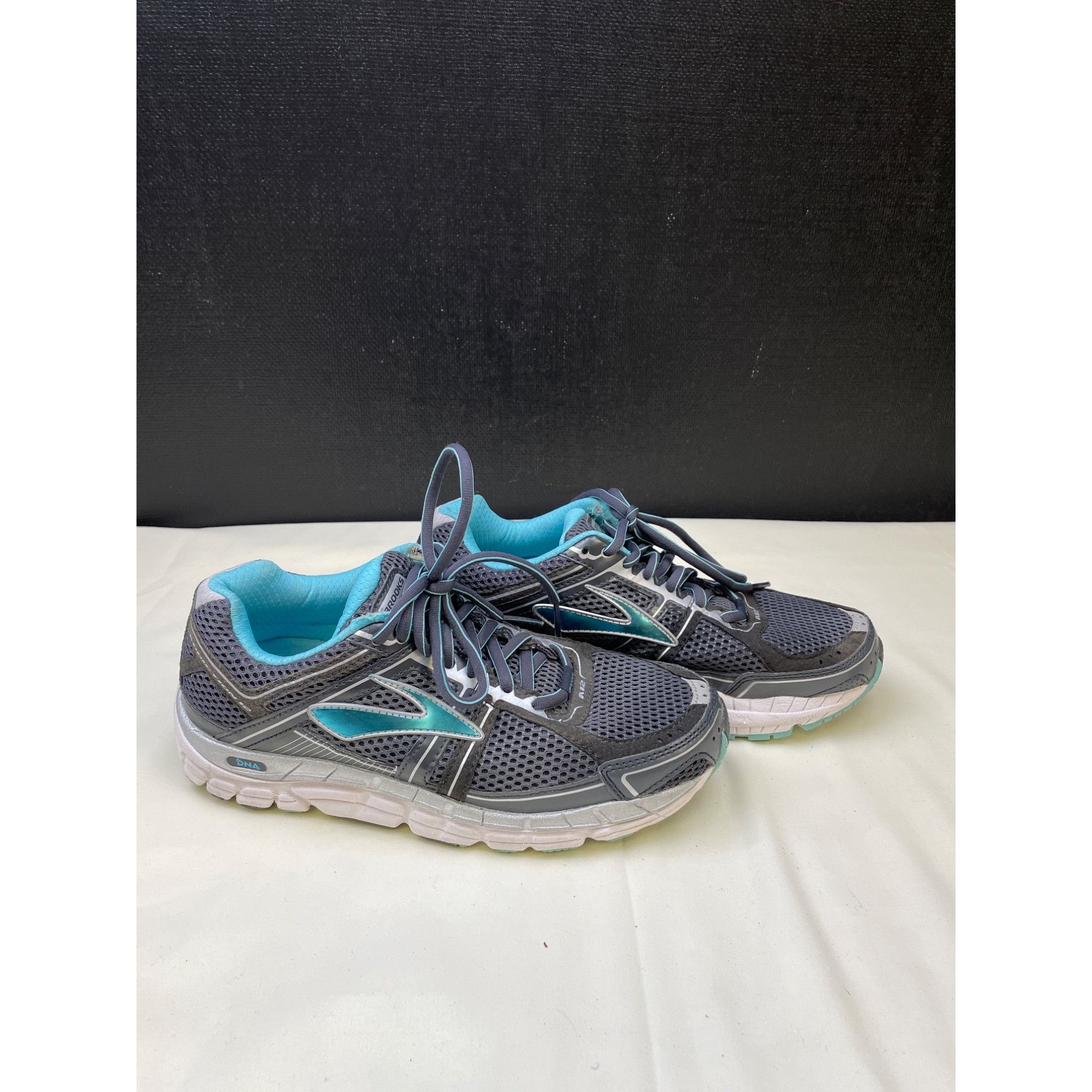 Brooks Brooks Addiction A12 Women's Gray/Blue Running Shoes/ Sneake Size US 8 / IT 38 - 3 Thumbnail