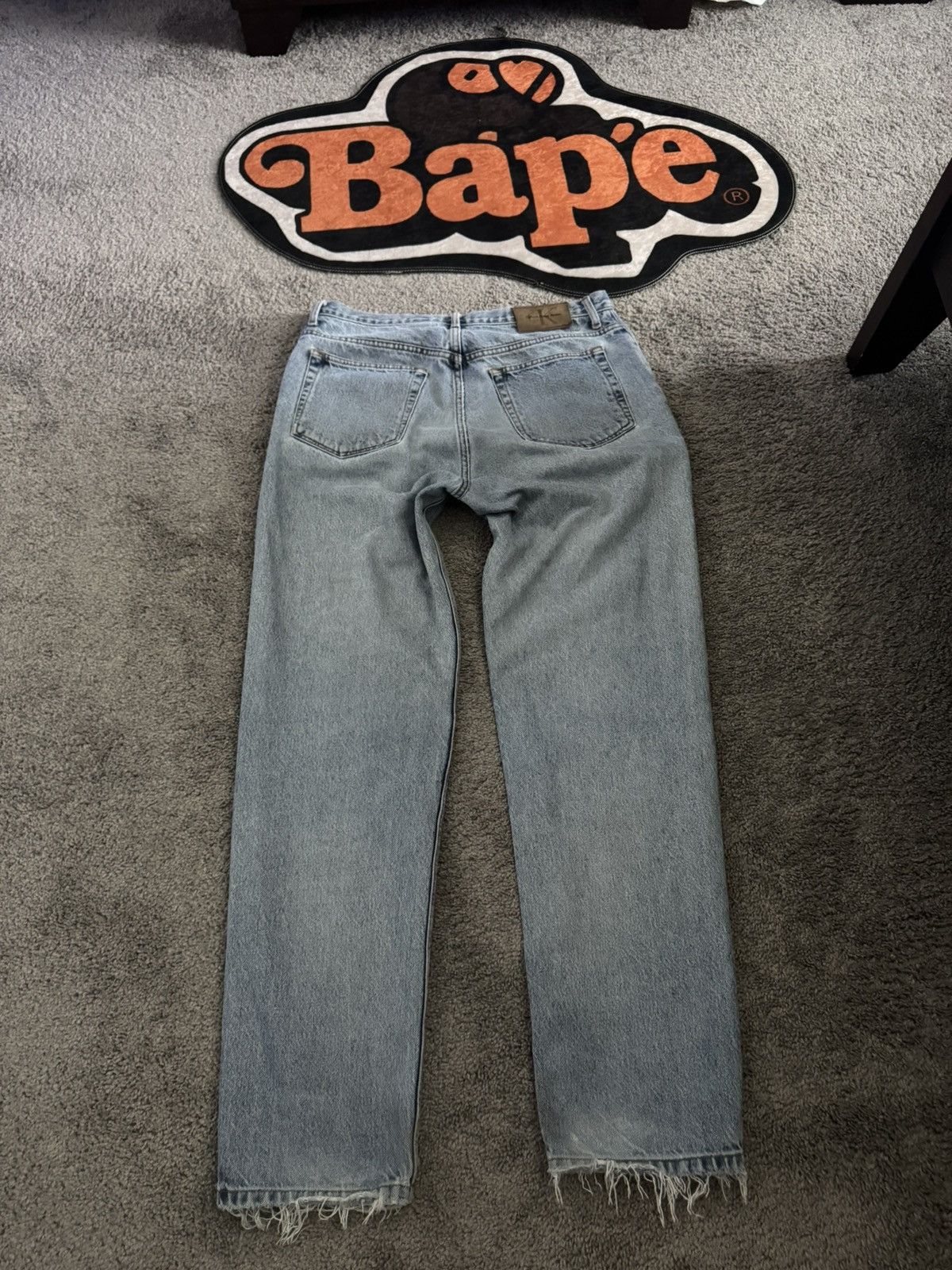 Calvin Klein Calvin Klein Blue Jeans Size US 32 / EU 48 - 2 Thumbnail