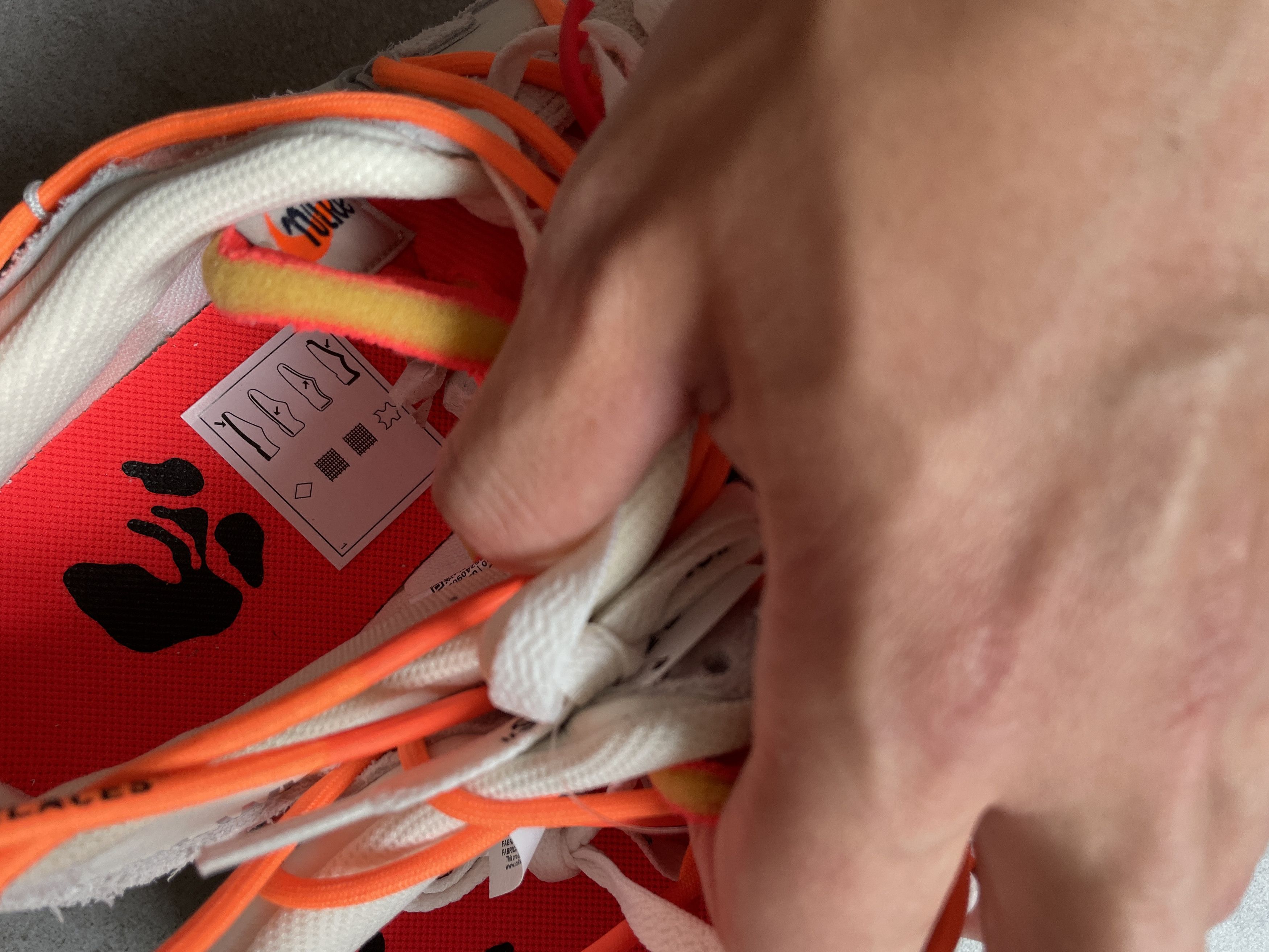 Nike × Off-White × Virgil Abloh NIKE X OFF WHITE LOT 31 DUNK Size US 10.5 / EU 43-44 - 8 Thumbnail
