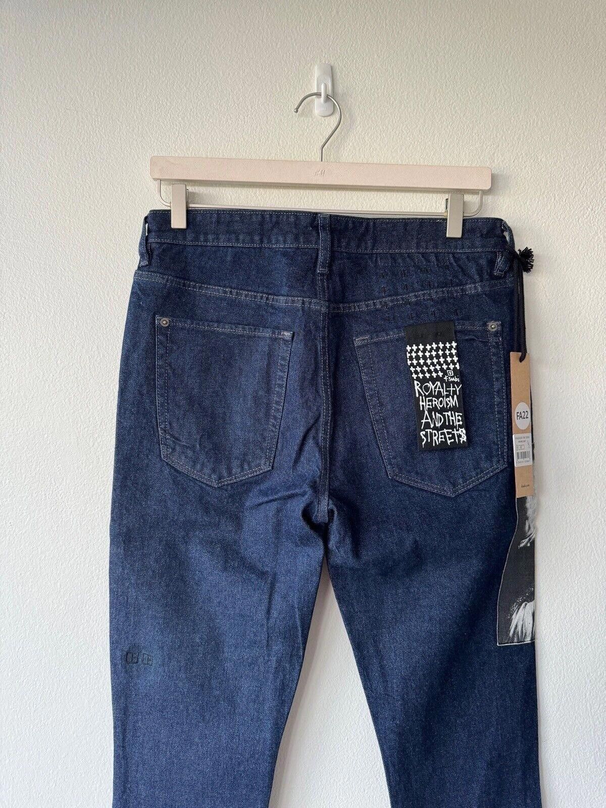 Ksubi new Ksubi mens denim jean van winkle 32 blue navy saint Size US 32 / EU 48 - 6 Thumbnail