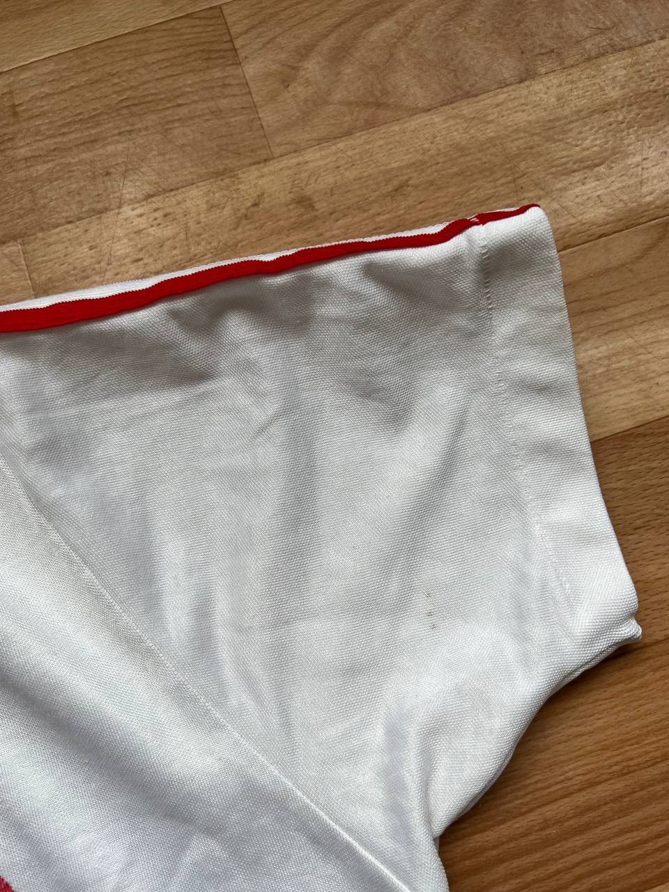 Vintage ULTRA RARE! 1975 SWITZERLAND #13 MATCH WORN ADIDAS JERSEY L Size US L / EU 52-54 / 3 - 10 Thumbnail