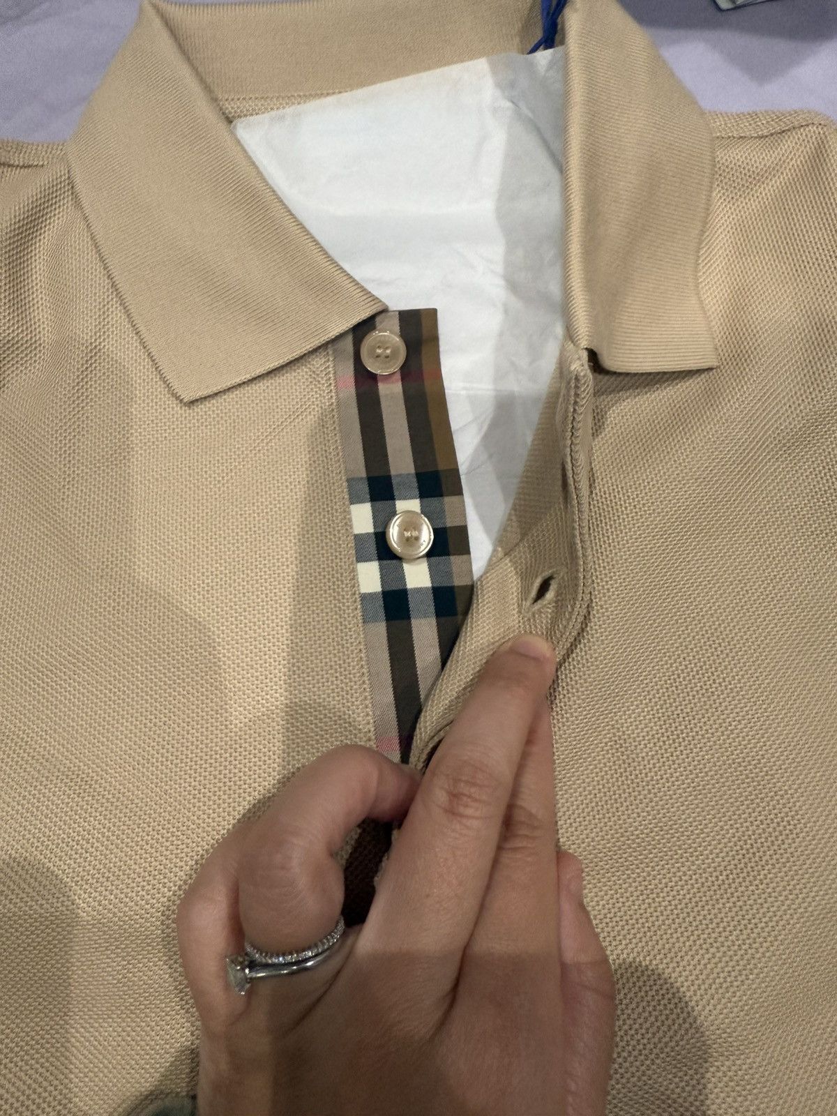 Burberry Burberry hartford men polo size small Size US S / EU 44-46 / 1 - 6 Thumbnail