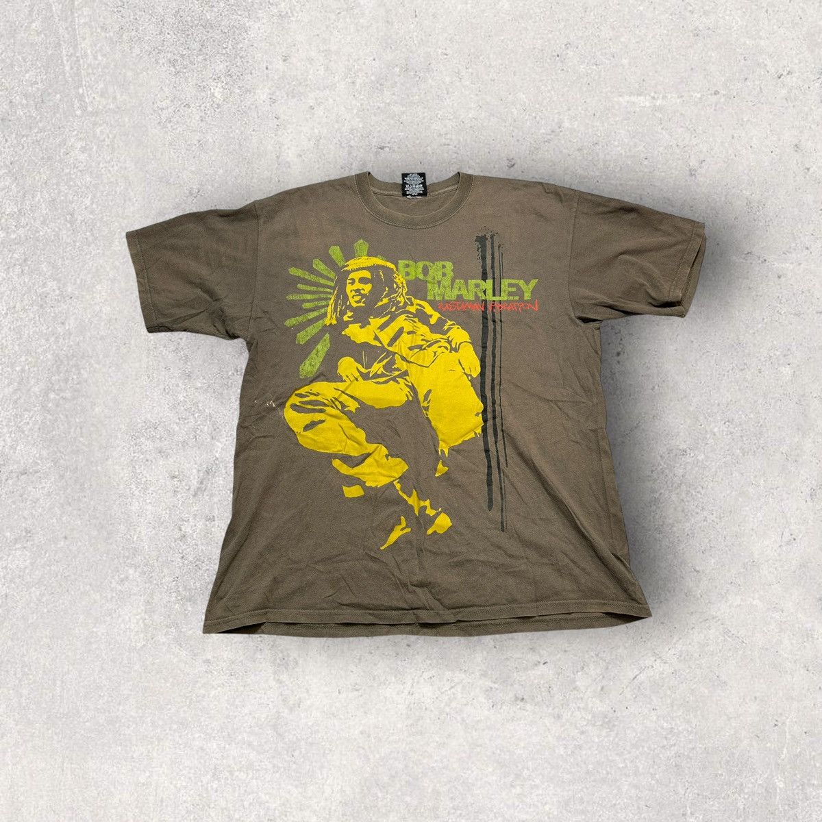 Band Tees × Vintage × Zion Rootswear Vintage Bob Marley tee Size US XL / EU 56 / 4 - 1 Thumbnail