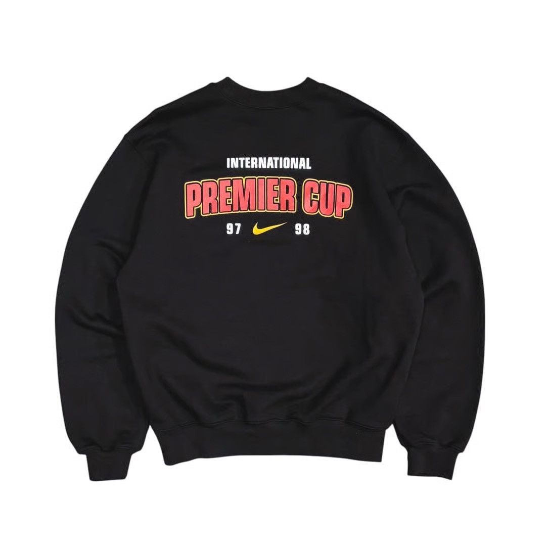 Nike Vintage 90s Nike Premier Cup 97-98 Football Sweatshirt Size US S / EU 44-46 / 1 - 14 Thumbnail