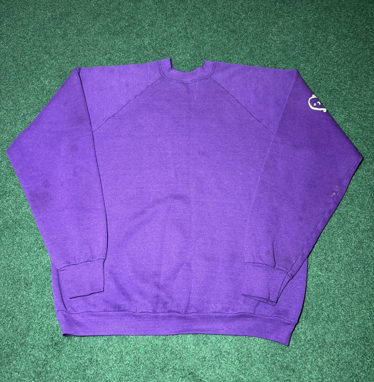 Vintage Vintage 90s I’m So Confused The Head Said AOP Sweatshirt Size US XL / EU 56 / 4 - 5 Thumbnail