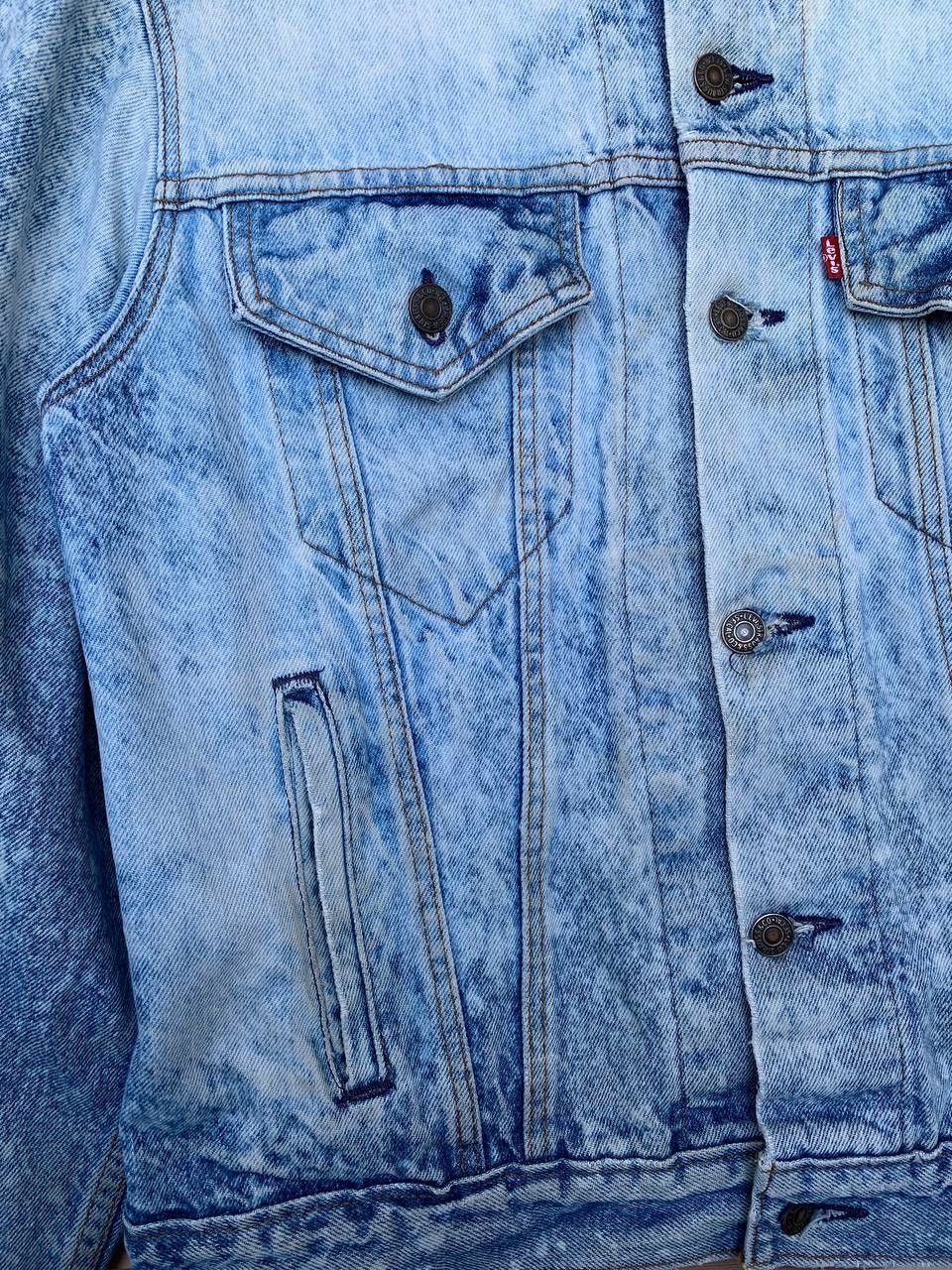 Levi's × Levi's Vintage Clothing Vintage Levi’s Denim Jacket Washed Distressed Size M Size US M / EU 48-50 / 2 - 5 Thumbnail