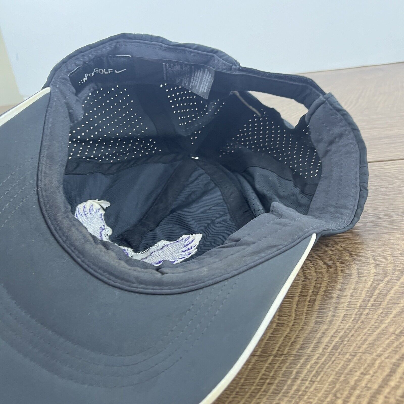 Nike Ravens Nike Hat Black Hat Adjustable Adult Size Black Hat Ca Size ONE SIZE - 14 Thumbnail