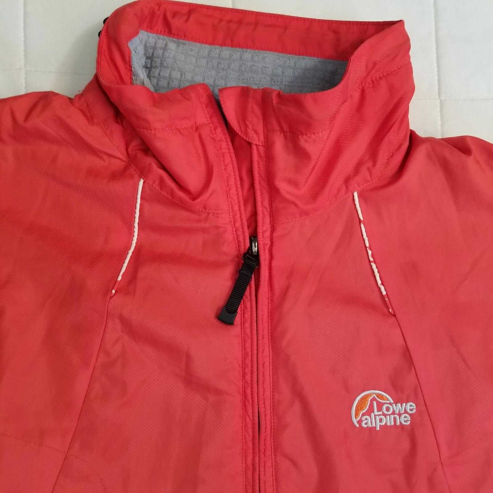 Other Lowe Alpine Womens M Orange Polyester Windbreaker Jacket Size M / US 6-8 / IT 42-44 - 7 Thumbnail