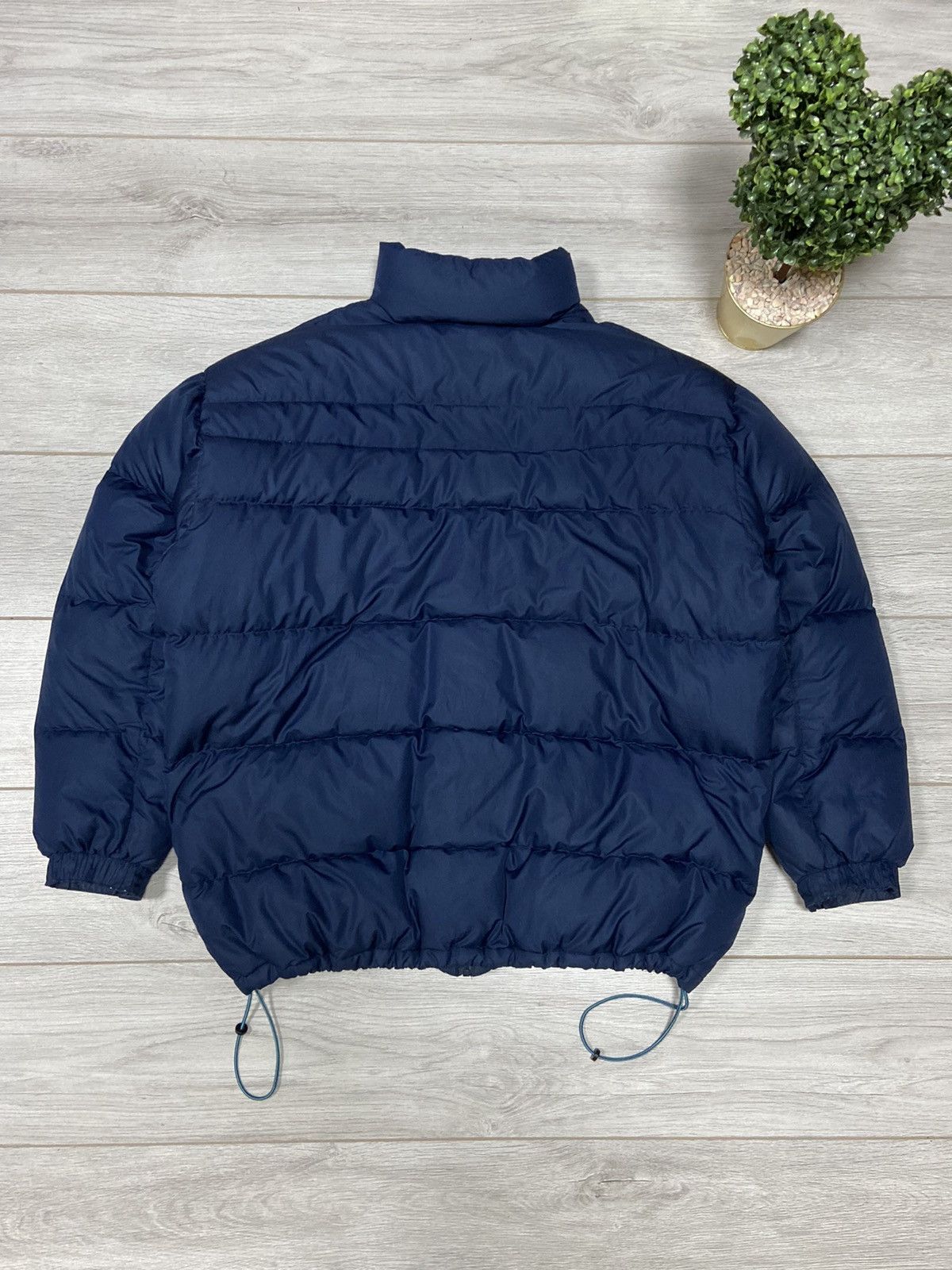 Vintage Nike vintage puffer down jacket big swoosh back Size US XL / EU 56 / 4 - 9 Thumbnail