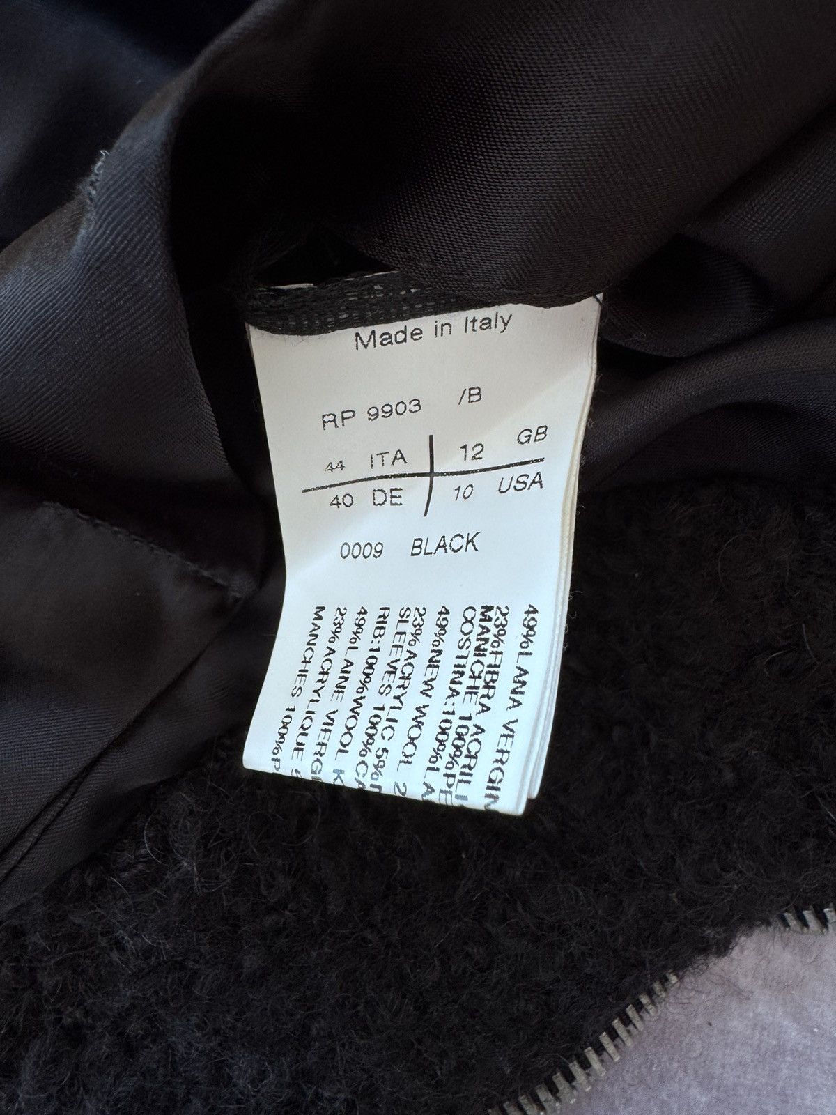Rick Owens Rick Owens Funnel Neck Coat Size L / US 10 / IT 46 - 4 Thumbnail