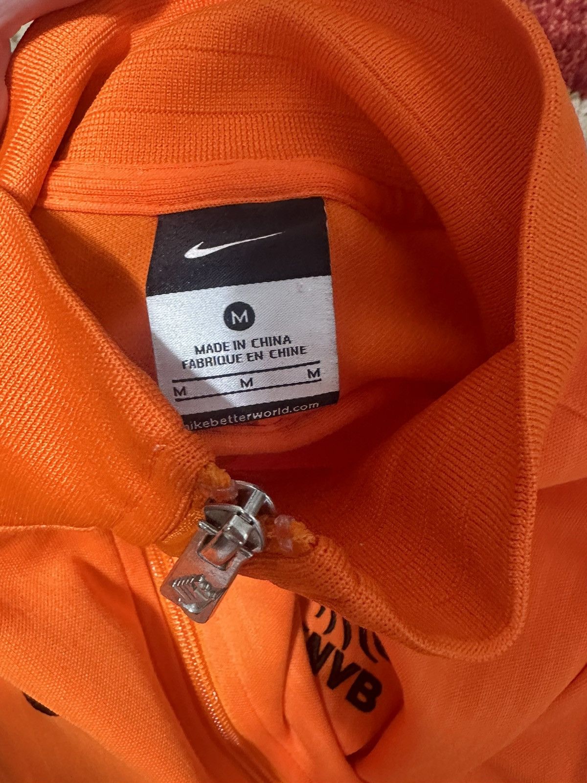 Nike Nike Netherlands Orange Soccer Jacket Size US M / EU 48-50 / 2 - 3 Thumbnail