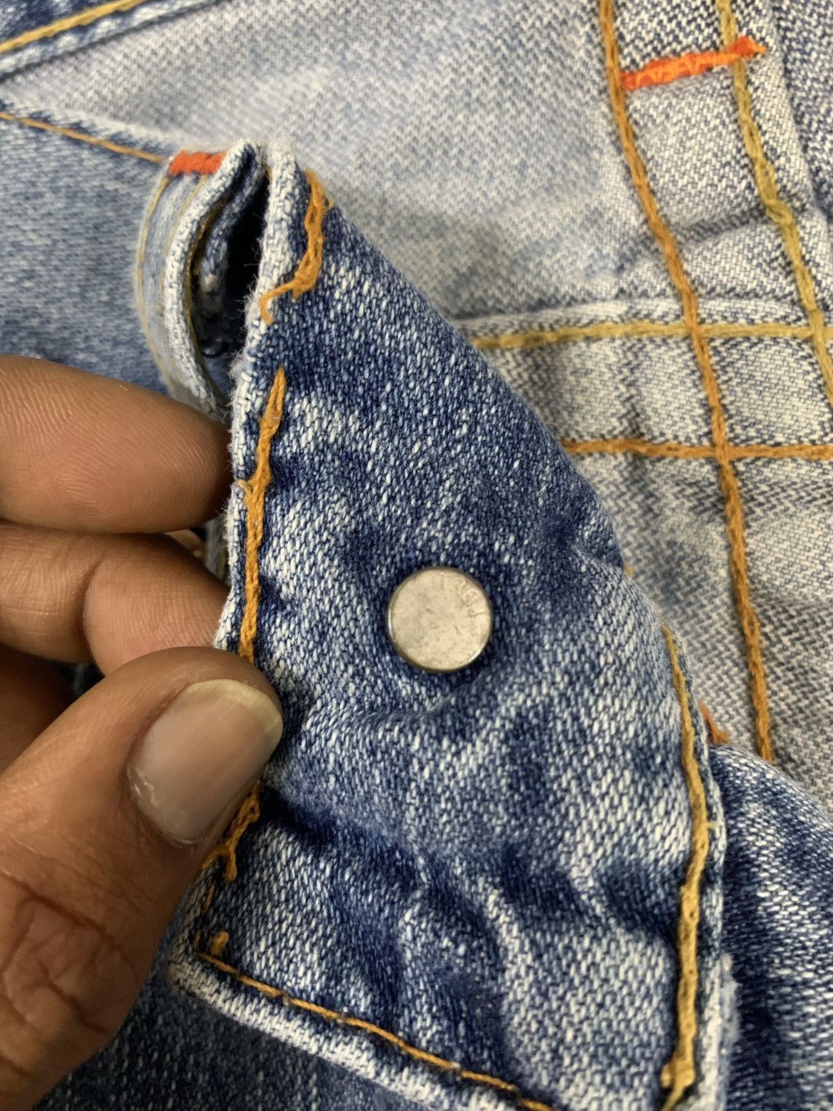True Religion × Vintage True Religion Brand Jeans Size US 34 / EU 50 - 6 Thumbnail