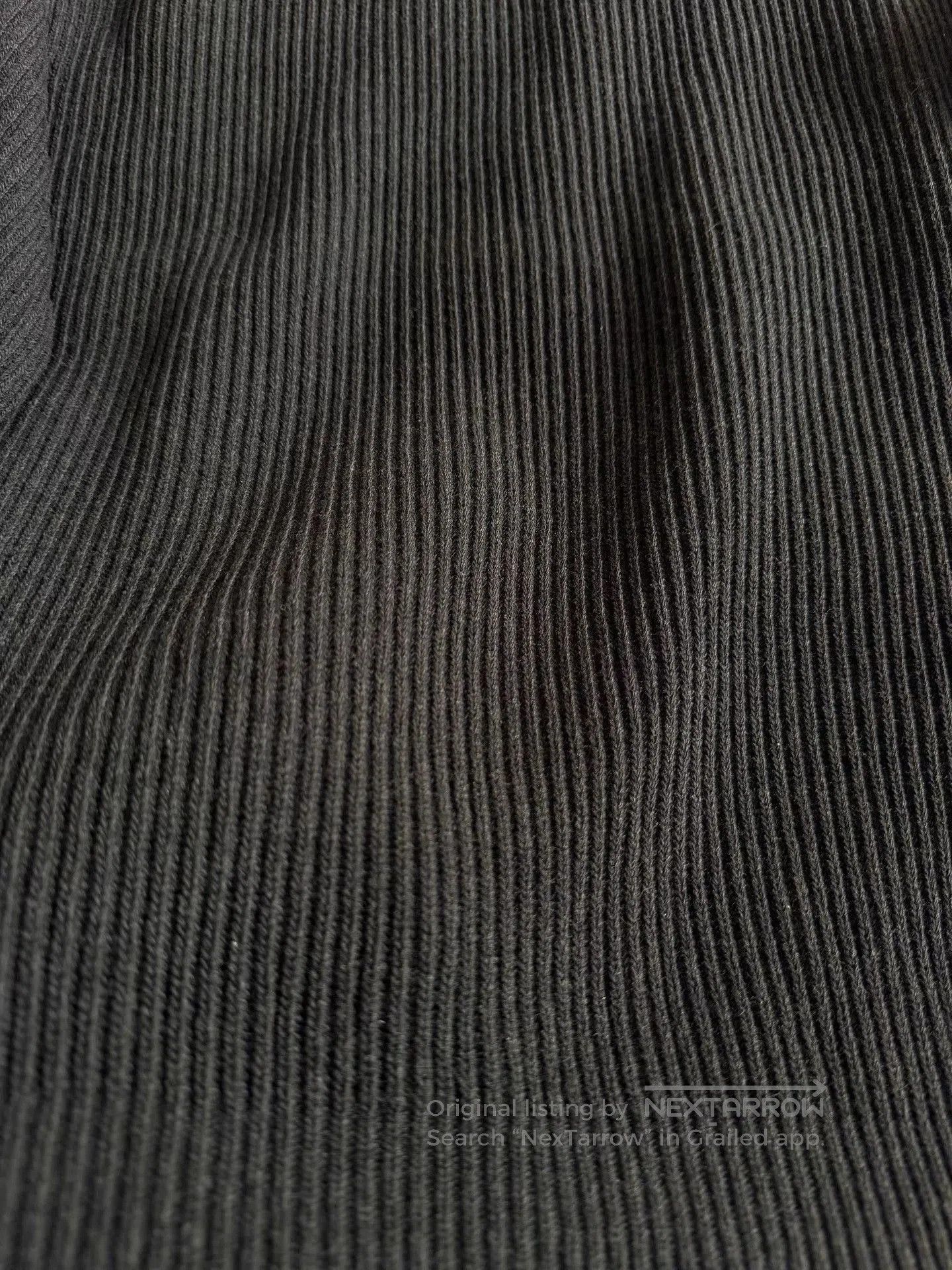 Auralee Black Ribbed Long Sleeve Sweater. Size US L / EU 52-54 / 3 - 3 Thumbnail