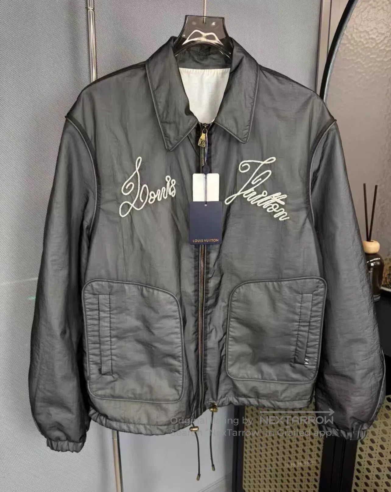 Louis Vuitton gray louis vuitton sailing collection jacket. Size US L / EU 52-54 / 3 - 1 Thumbnail